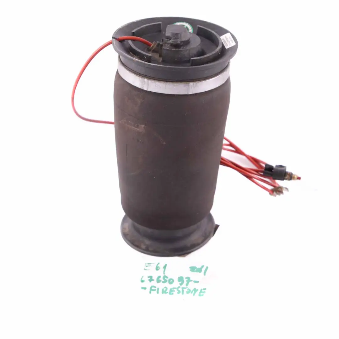 Pneumatic Coil Spring BMW E61 Touring Rear Left N/S Air Suspension Firestone to with Part number 6765097 Pneumatic Coil Spring BMW E61 Touring Rear Left N/S Air Suspension Firestone - SKU 6765097-Firestone - Part number 6765097