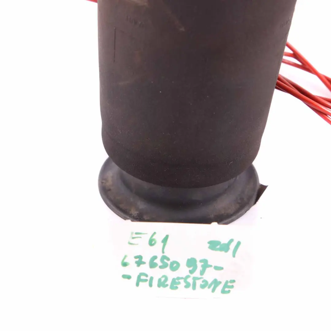 Pneumatic Coil Spring BMW E61 Touring Rear Left N/S Air Suspension Firestone to with Part number 6765097 Pneumatic Coil Spring BMW E61 Touring Rear Left N/S Air Suspension Firestone - SKU 6765097-Firestone - Part number 6765097