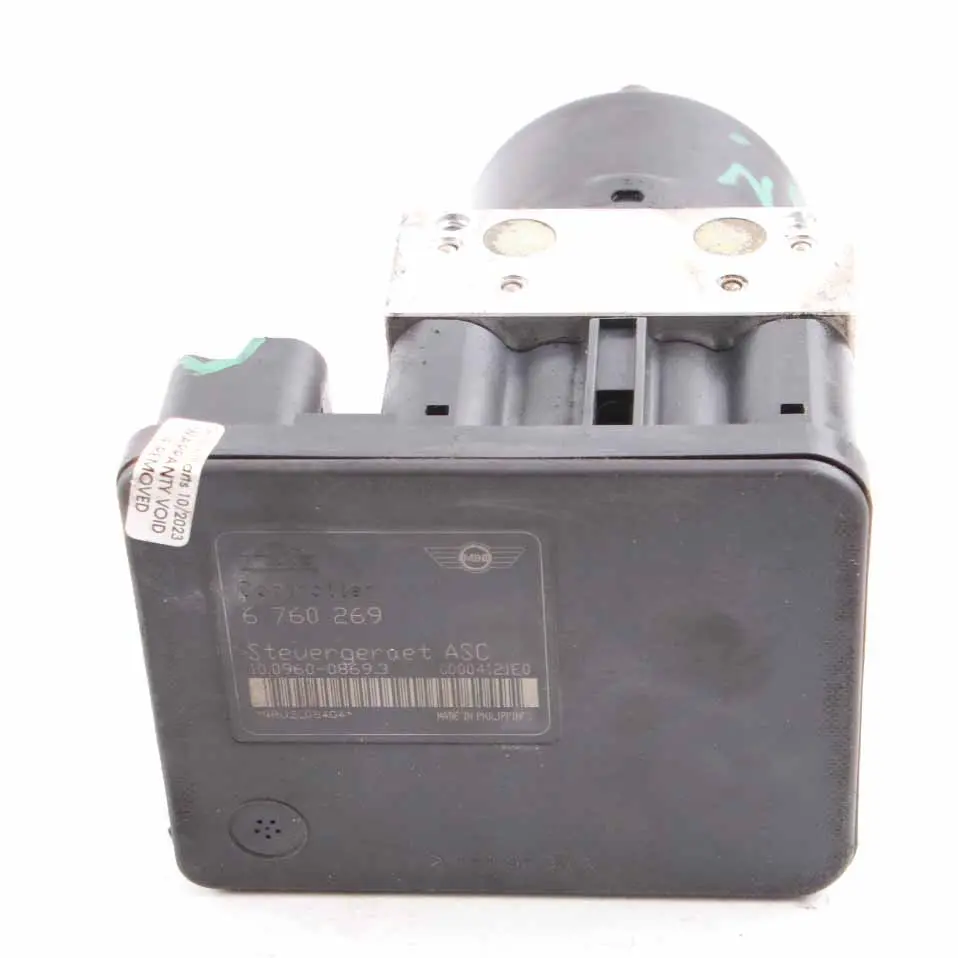 ASC Hydro Braking Unit Pump Module 6760268 6760269 to Mini Cooper One R50 R53 with Part number 6765283 Mini Cooper One R50 R53 ASC Hydro Braking Unit Pump Module 6760268 6760269 - SKU 6765283-1 - Part number 6765283