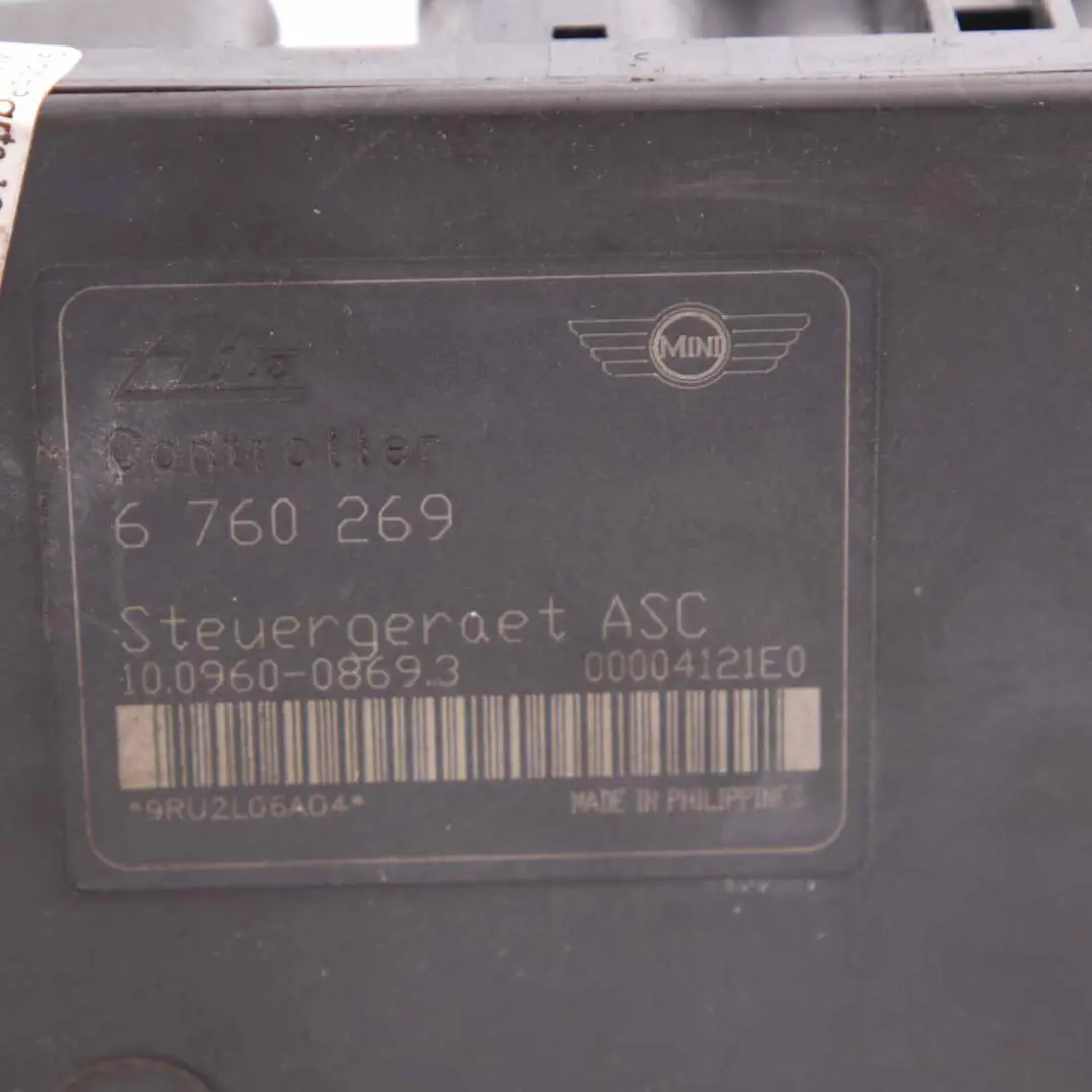 ASC Hydro Braking Unit Pump Module 6760268 6760269 to Mini Cooper One R50 R53 with Part number 6765283 Mini Cooper One R50 R53 ASC Hydro Braking Unit Pump Module 6760268 6760269 - SKU 6765283-1 - Part number 6765283