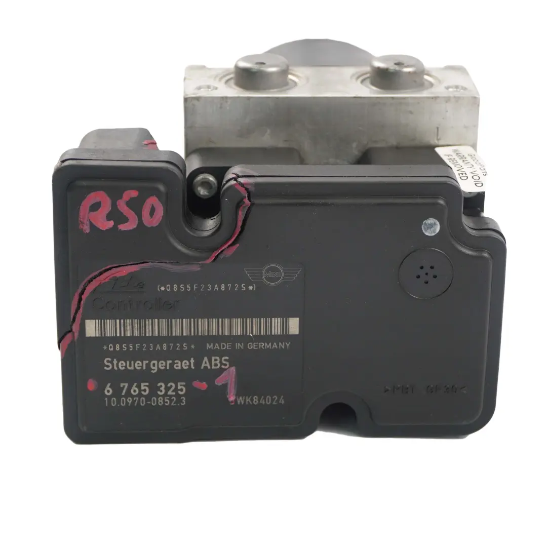 MINI Cooper R50 R52 Hydraulic Unit ABS Brake Pump 6765323 Petrol - SKU 6765325-1 - Part number 6765325