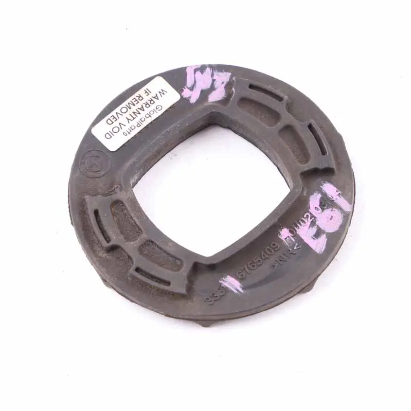 Stopper BMW E60 E61 E63 E64 Top Axle Carrier Rubber to Rear with Part number 6765409 Rear Stopper BMW E60 E61 E63 E64 Top Axle Carrier Rubber - SKU 6765409 - Part number 6765409