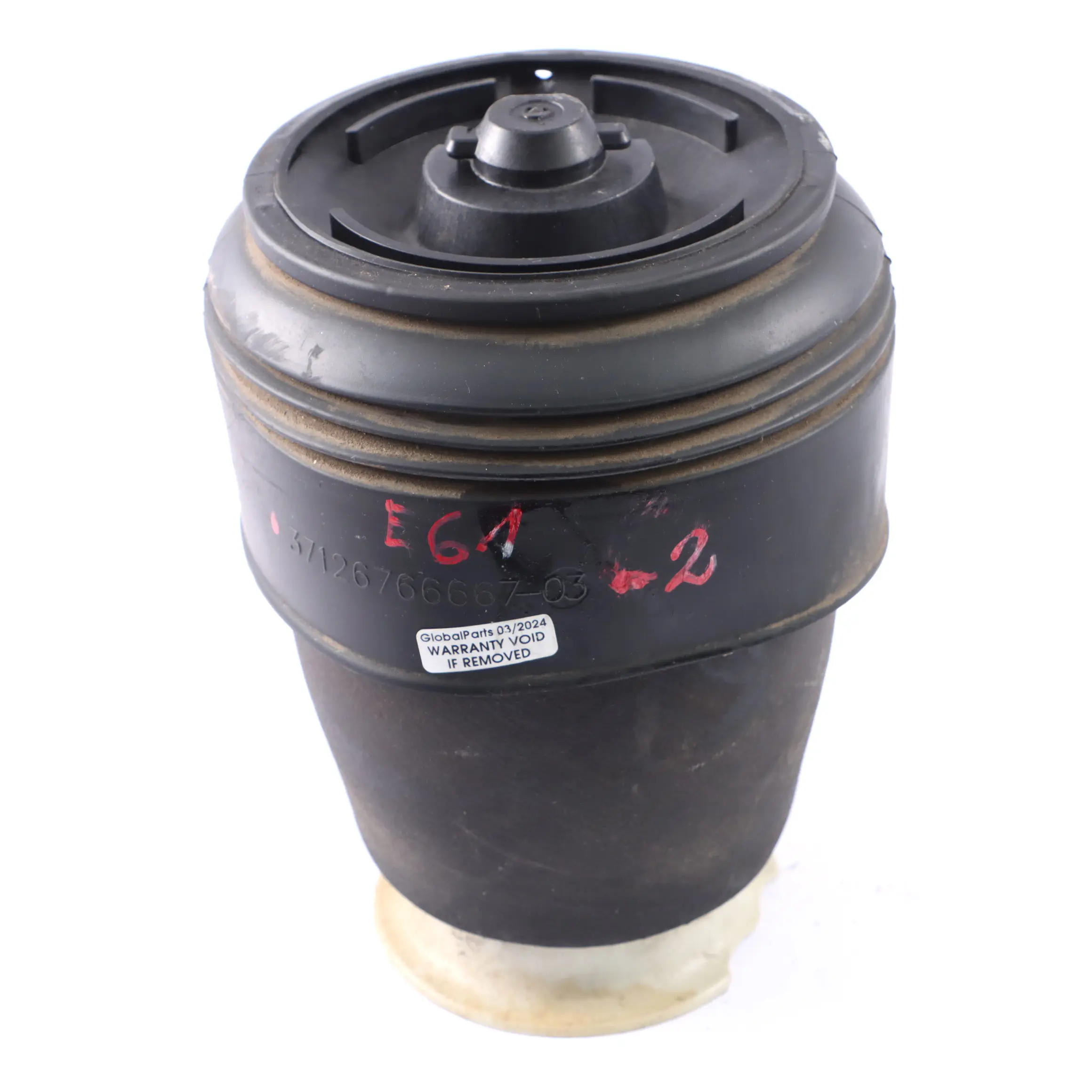 BMW E61 Touring Suspensión Neumática Trasera Izquierda Derecha Muelle 6765602