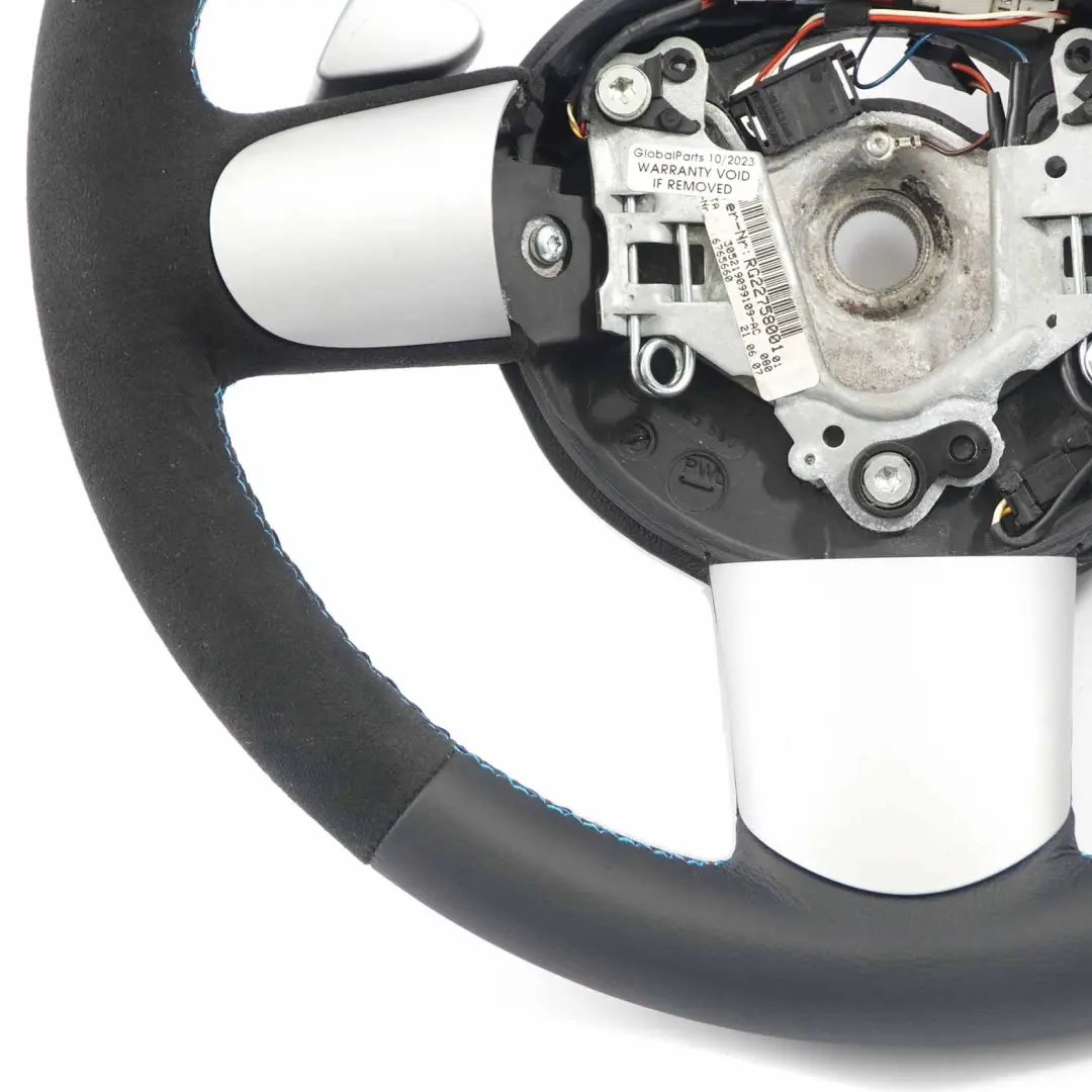 Leather / Alcantara Steering Wheel Steptronic to Mini Cooper R50 R52 R53 NEW Black with Part number 6765660 Mini Cooper R50 R52 R53 NEW Black Leather / Alcantara Steering Wheel Steptronic - SKU 6765660-2 - Part number 6765660