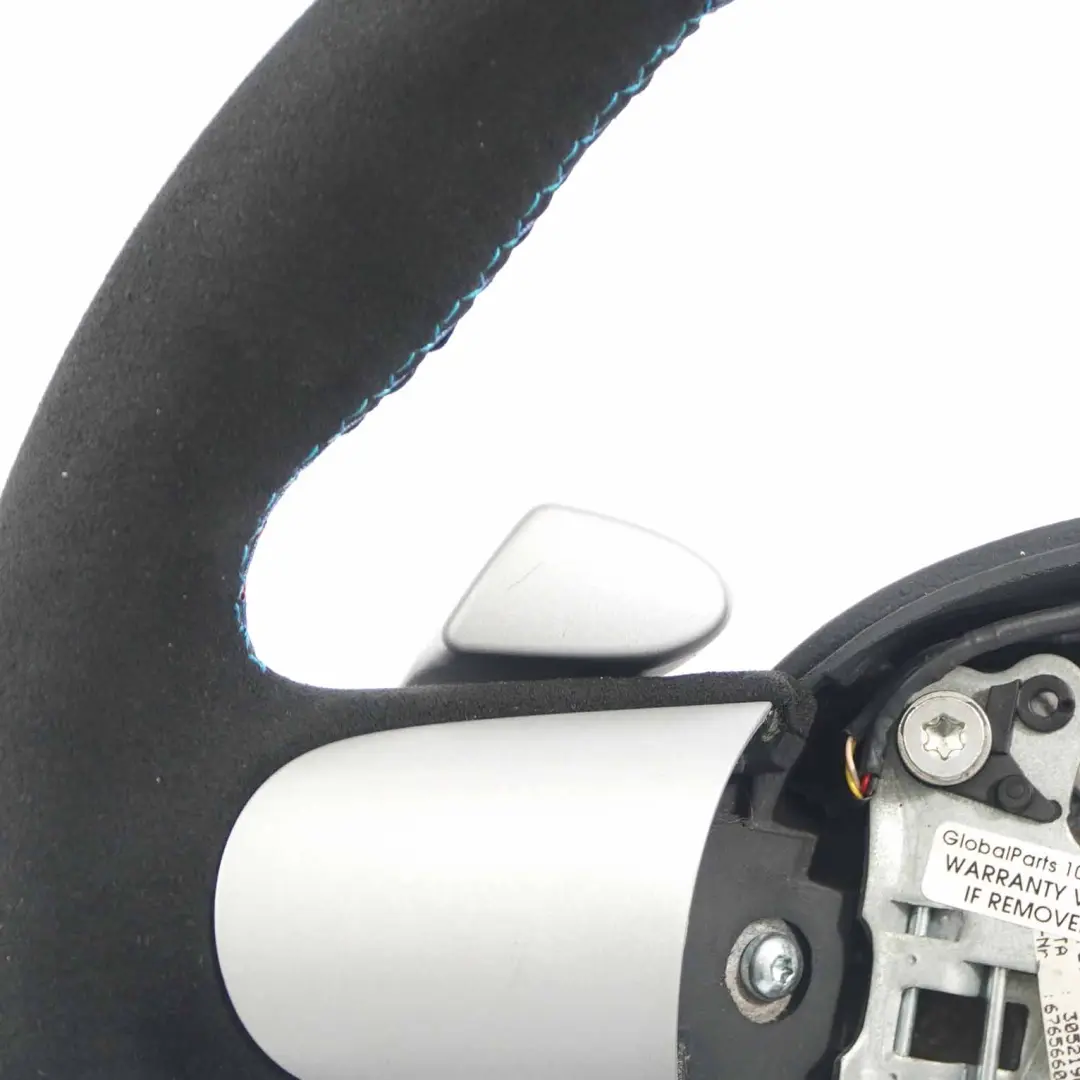 Leather / Alcantara Steering Wheel Steptronic to Mini Cooper R50 R52 R53 NEW Black with Part number 6765660 Mini Cooper R50 R52 R53 NEW Black Leather / Alcantara Steering Wheel Steptronic - SKU 6765660-2 - Part number 6765660