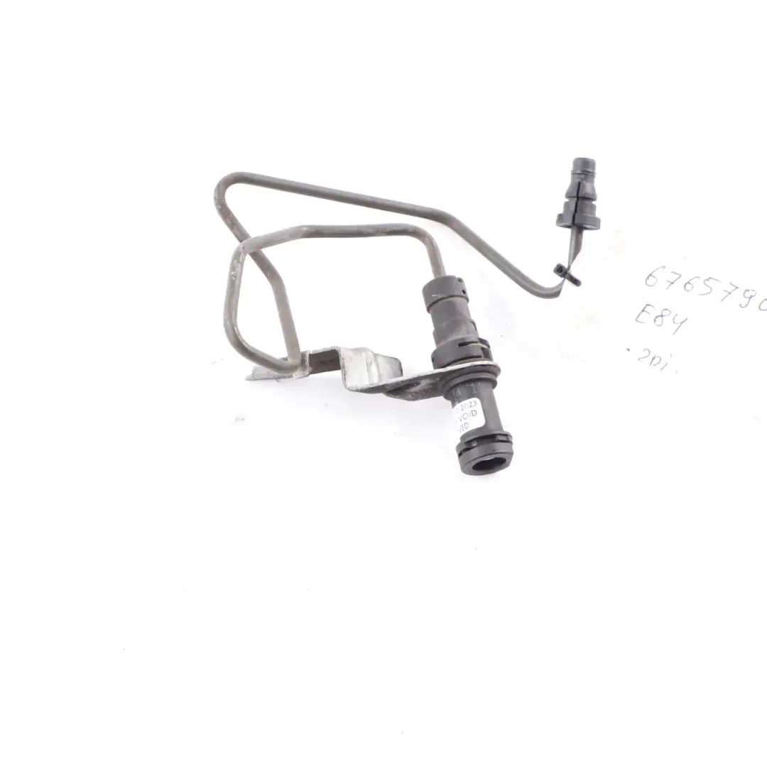 Clutch Slave Cylinder Control Pipe Hose Line to BMW E81 E87 E90 E91 X1 E84 with Part number 6765790 BMW E81 E87 E90 E91 X1 E84 Clutch Slave Cylinder Control Pipe Hose Line - SKU 6765790 - Part number 6765790