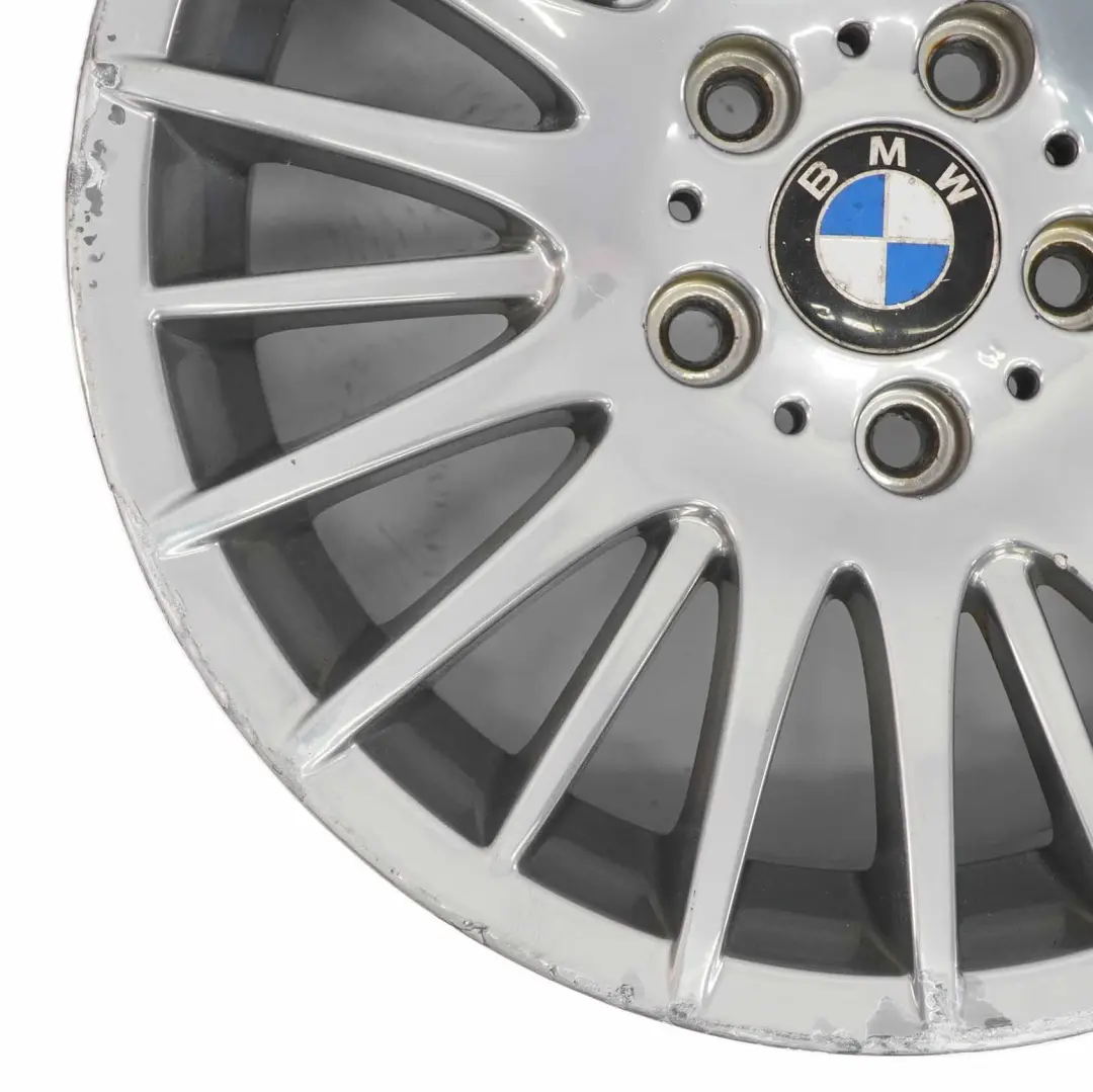 Alloy Rim 17" Spider Spoke 160 ET:34 8J to BMW E90 E91 E92 Wheel with Part number 6765813 BMW E90 E91 E92 Wheel Alloy Rim 17" Spider Spoke 160 ET:34 8J - SKU 6765813-6 - Part number 6765813
