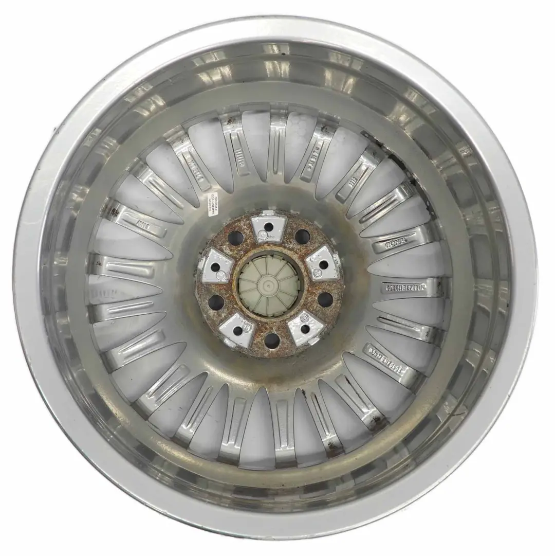 Alloy Rim 17" Spider Spoke 160 ET:34 8J to BMW E90 E91 E92 Wheel with Part number 6765813 BMW E90 E91 E92 Wheel Alloy Rim 17" Spider Spoke 160 ET:34 8J - SKU 6765813-8 - Part number 6765813