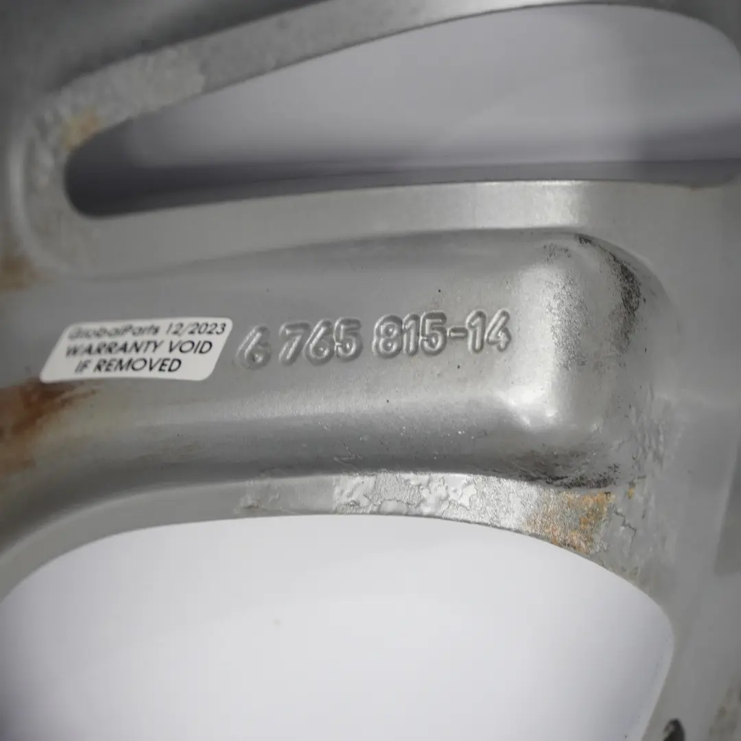 BMW E90 E92 Felga Aluminiowa 17" ET:37 8,5J - SKU 6765815-2 - Numer Części 6765815
