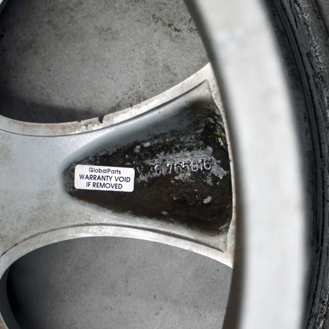 BMW E90 E91 E92 Vorne Alu Felge Alufelge 18" Ellipsoid Styling 162 ET:34 8J - SKU 6765816-2 - Teilenummer 6765816