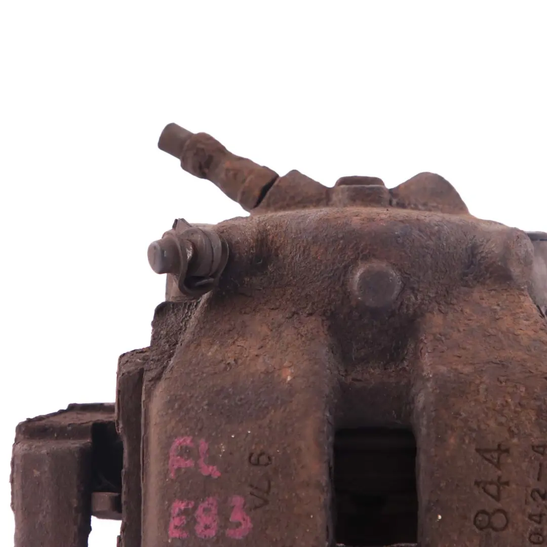 Support de boîtier d'étrier de frein avant gauche 57/25 pour BMW X3 E83 à propos du numéro de pièce 6765881 BMW X3 E83 Support de boîtier d'étrier de frein avant gauche 57/25 - SKU 6765881-1 - Numéro de pièce 6765881