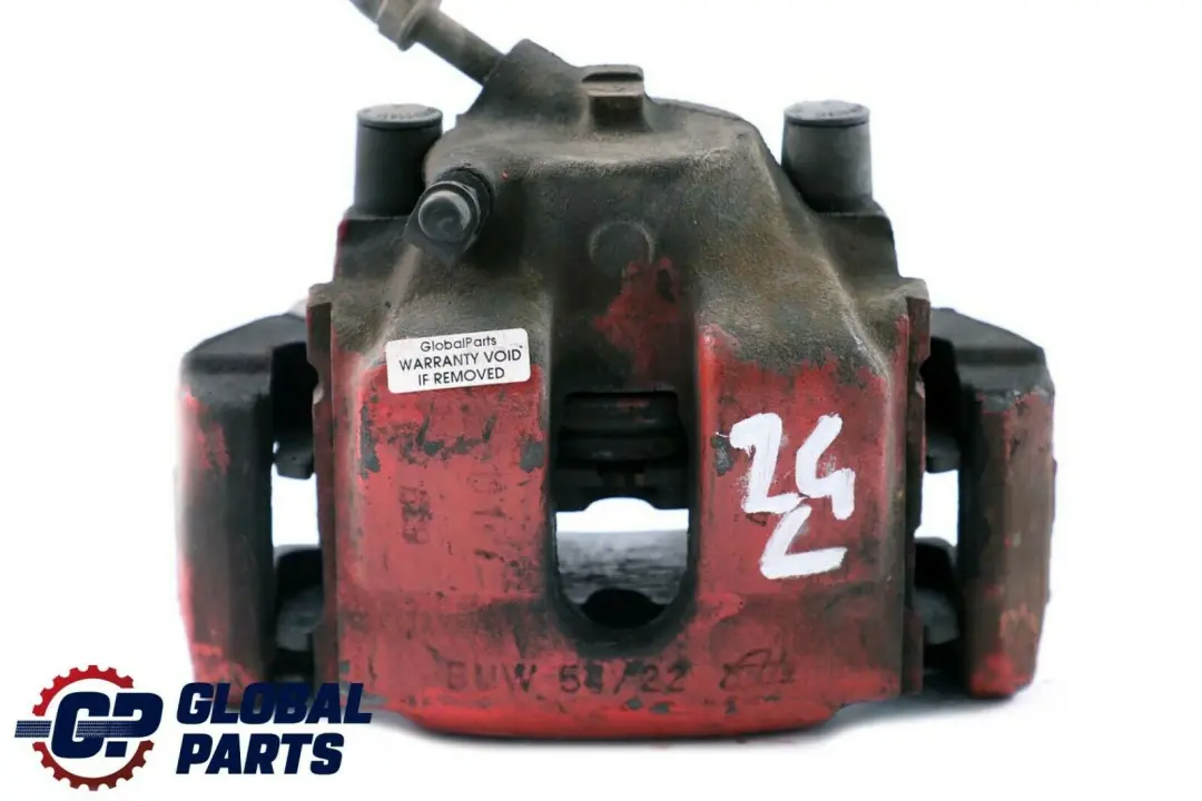 Delantero Izquierdo Porta Pinza De Freno 57/25 para BMW X3 E83 con número de pieza 6765881 BMW X3 E83 Delantero Izquierdo Porta Pinza De Freno 57/25 - SKU 6765881 - Número de pieza 6765881