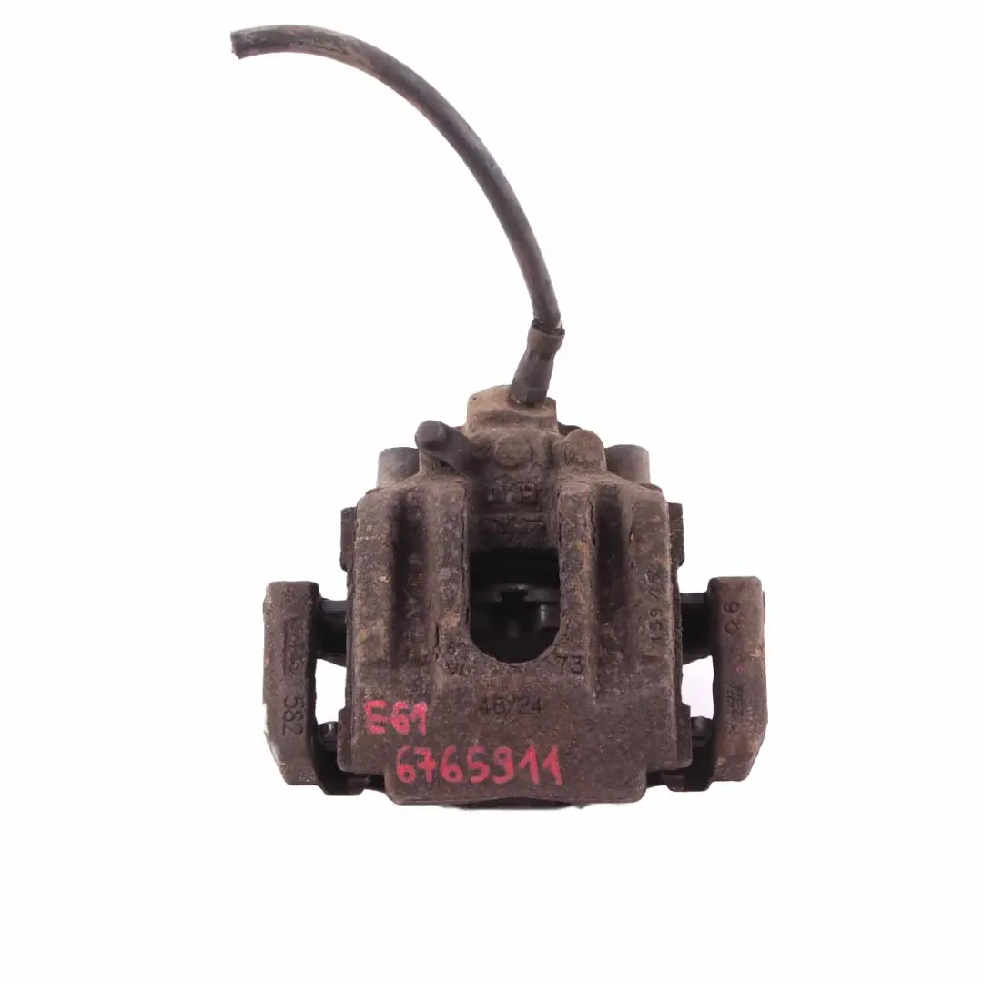 Brake Caliper BMW E61 Touring 535d 545i 550i Rear Left N/S Wheel Brake Housing to with Part number 6765911 Brake Caliper BMW E61 Touring 535d 545i 550i Rear Left N/S Wheel Brake Housing - SKU 6765911 - Part number 6765911