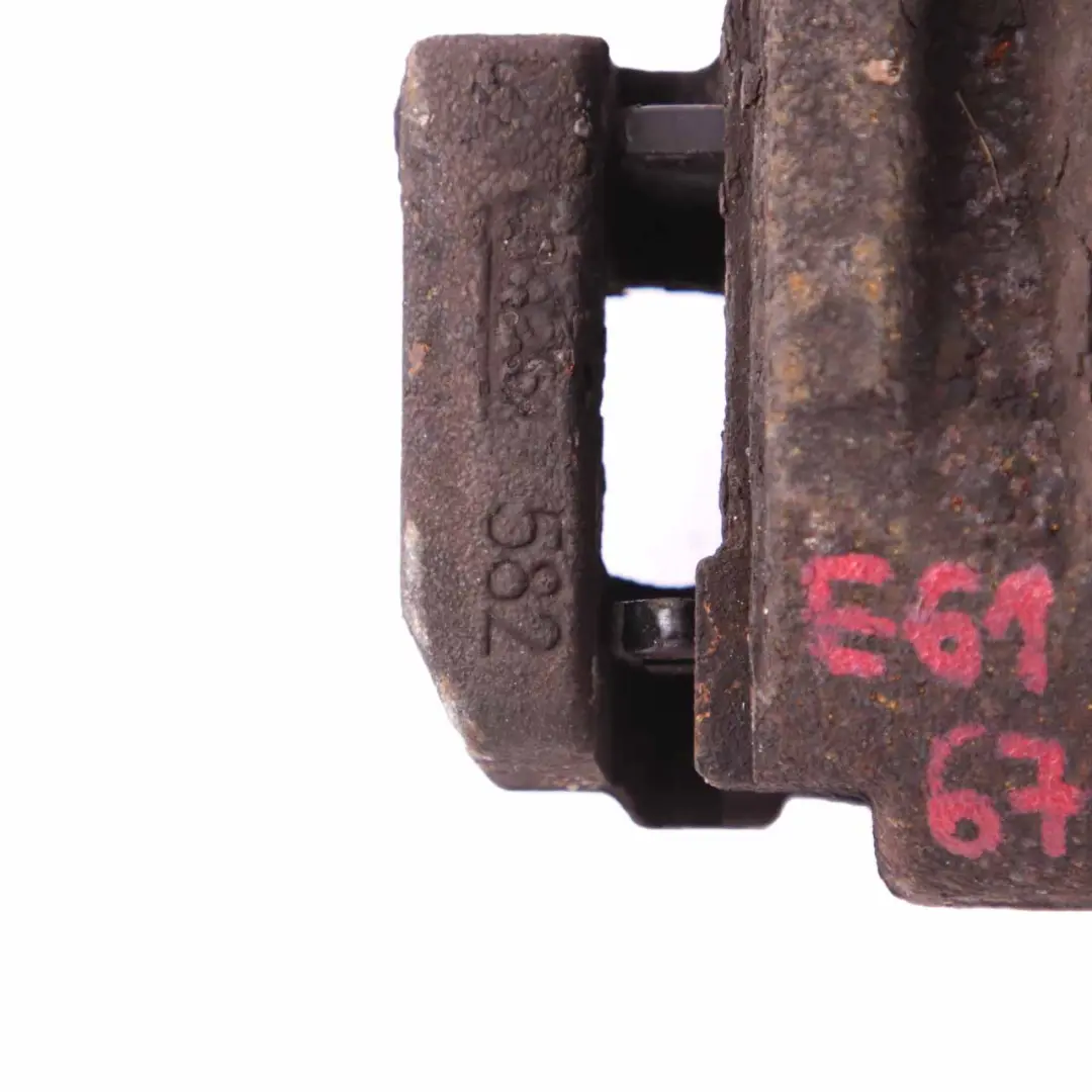 BMW 5 6 er E60 E63 Bremse Bremssattel Bremssattelgehäuse Links Hinten - SKU 6765911 - Teilenummer 6765911