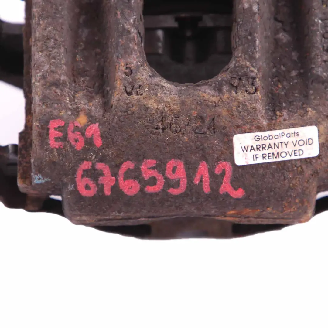 Brake Caliper BMW E61 Touring 535d 545i 550i Rear Right O/S Wheel Brake Housing to with Part number 6765911 Brake Caliper BMW E61 Touring 535d 545i 550i Rear Right O/S Wheel Brake Housing - SKU 6765912 - Part number 6765911