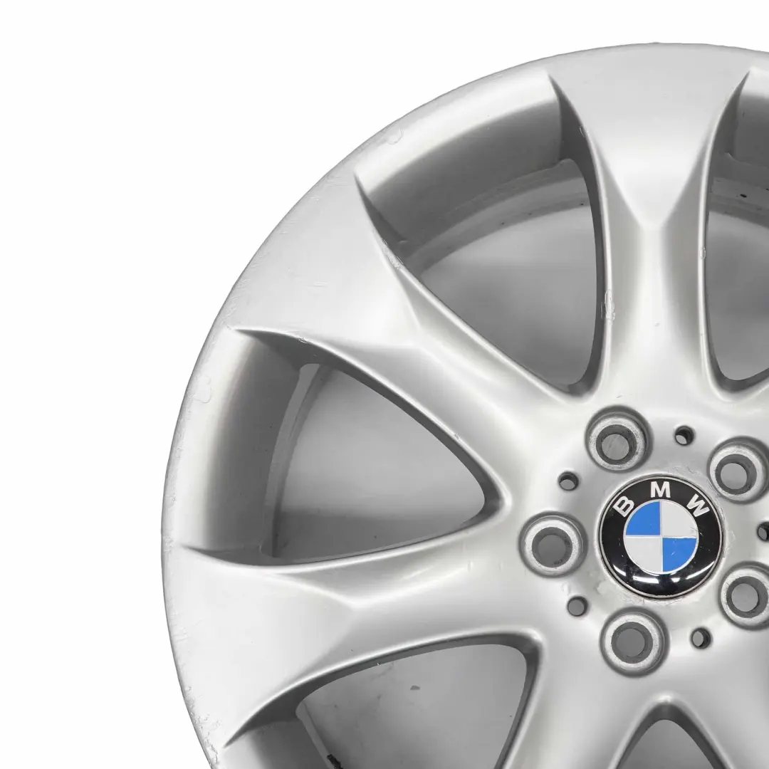 Front Silver Alloy Wheel Rim 20" 9,5J ET:45 V-Spoke 168 to BMW X5 E53 with Part number 6766068 BMW X5 E53 Front Silver Alloy Wheel Rim 20" 9,5J ET:45 V-Spoke 168 - SKU 6766068-2 - Part number 6766068
