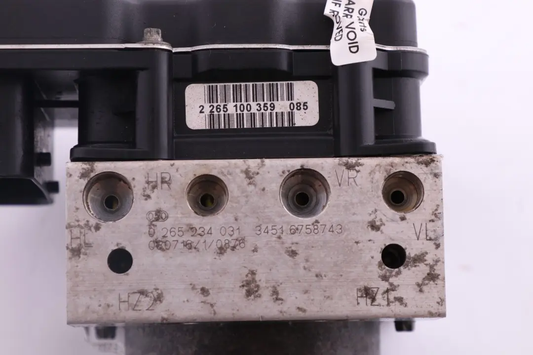 DSC ABS Hydro Braking Unit Pump 6758743 to BMW 5 6 Series E60 E61 E63 E64 with Part number 6766300 BMW 5 6 Series E60 E61 E63 E64 DSC ABS Hydro Braking Unit Pump 6758743 - SKU 6766300 - Part number 6766300