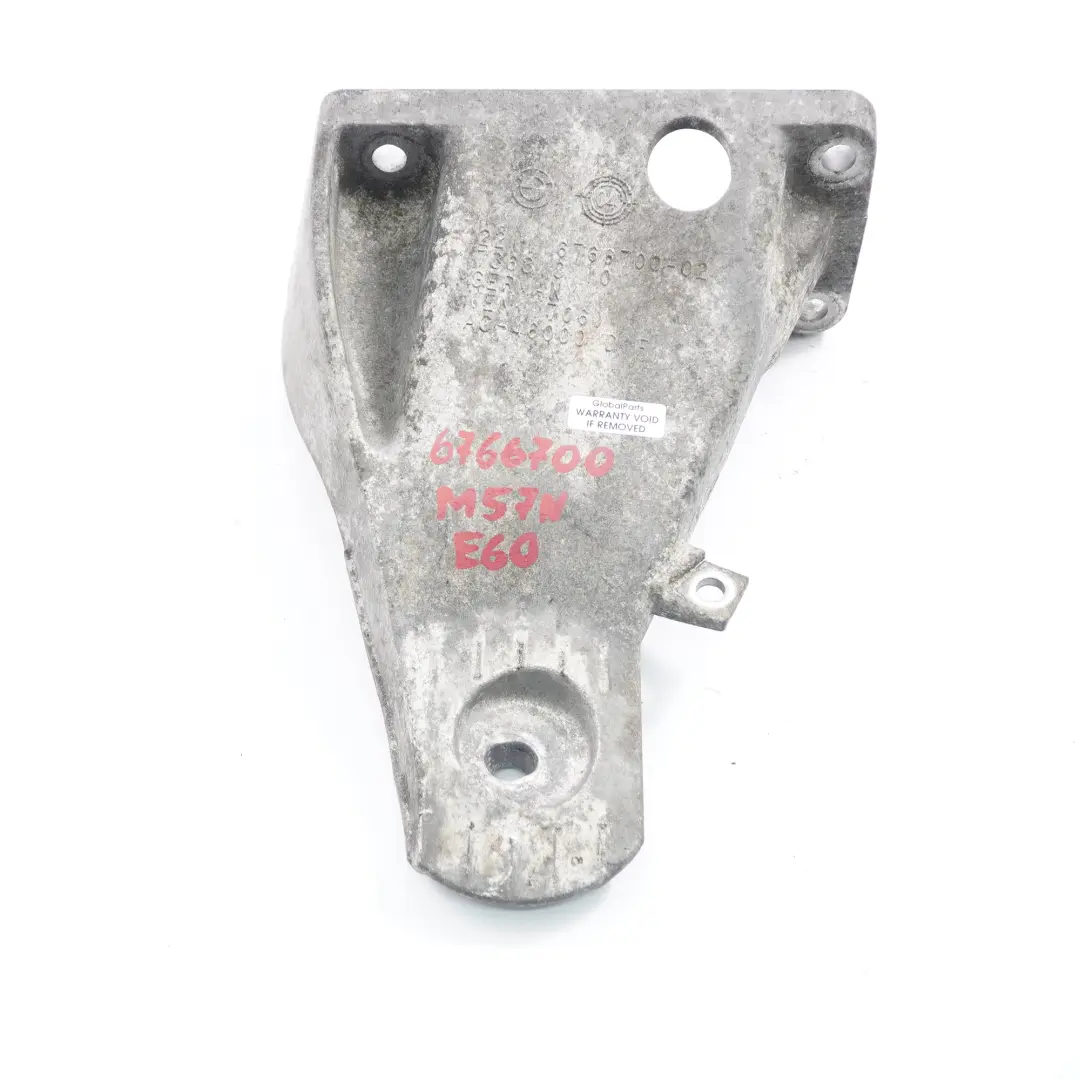  Soporte Motor BMW E60 E61 M57N Soporte O/S Derecho - SKU 6766700 - Número de pieza 6766700