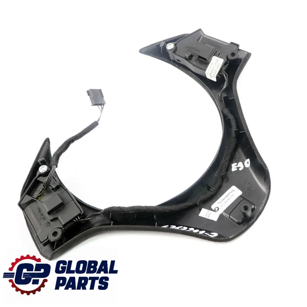 Negro Alcantara Recubrimiento Interruptor Multifuncion Volante para BMW E87 E90 E91 con número de pieza 6767211 BMW E87 E90 E91 Negro Alcantara Recubrimiento Interruptor Multifuncion Volante - SKU 6767211-2 - Número de pieza 6767211