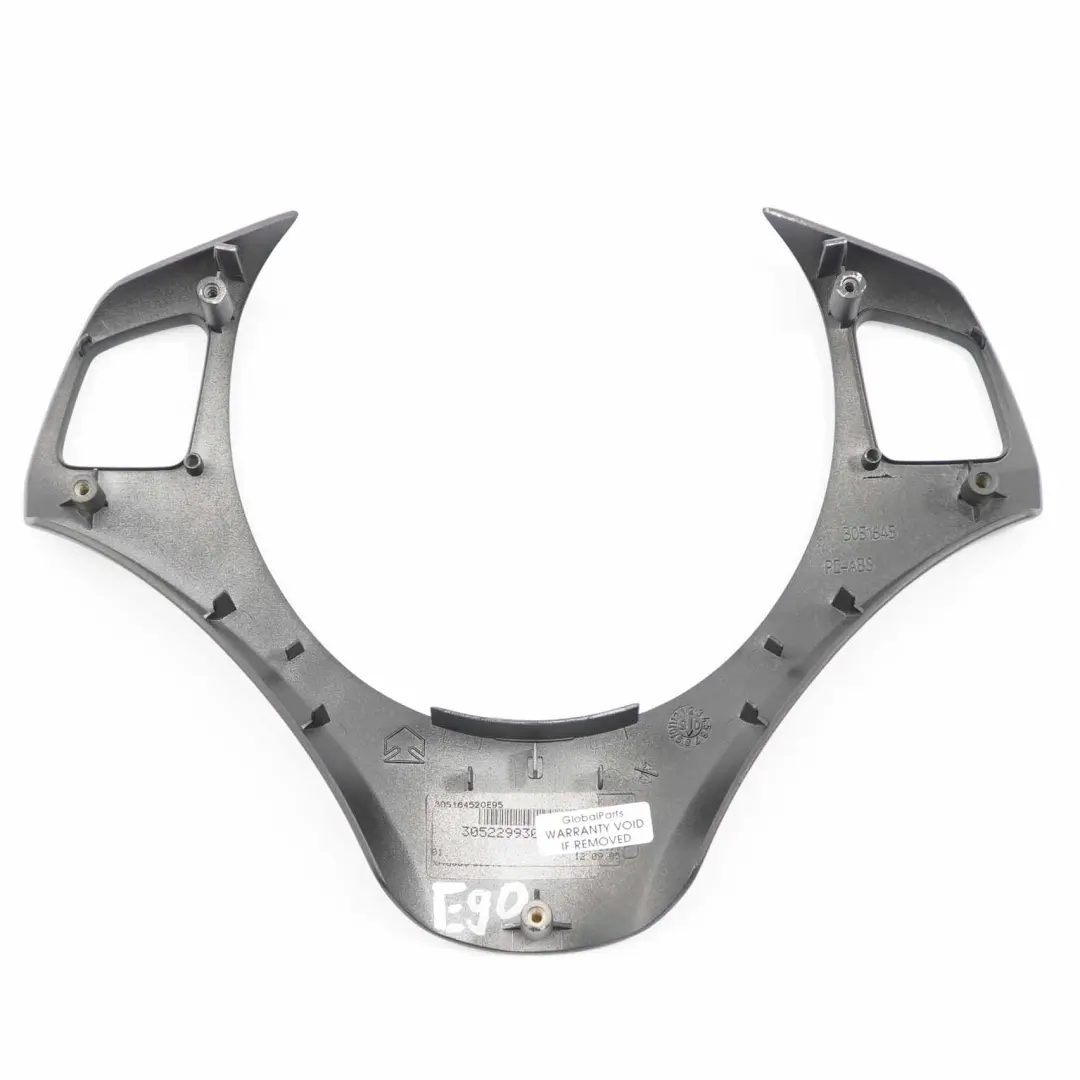 BMW E81 E82 E87 E88 E90 E91 E92 E93 Abdeckung Lenkrad Schwarz Trim Cover - SKU 6767211-3 - Teilenummer 6767211