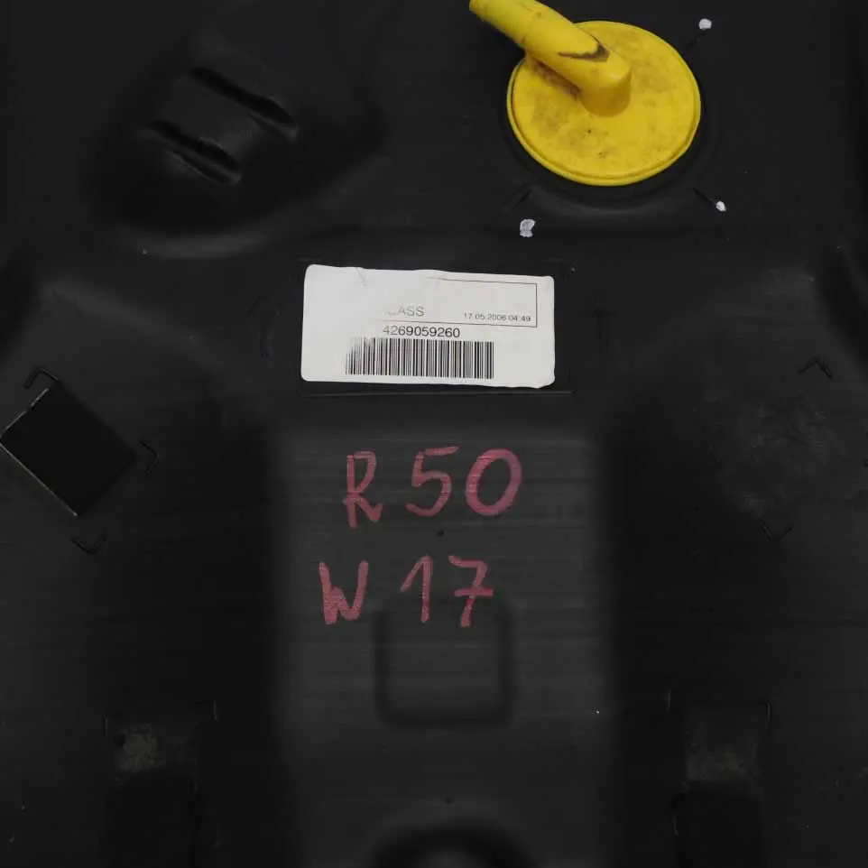 W17 Réservoir Diesel nu pour Mini One D R50 à propos du numéro de pièce 6767310 Mini One D R50 W17 Réservoir Diesel nu - SKU 6767310 - Numéro de pièce 6767310