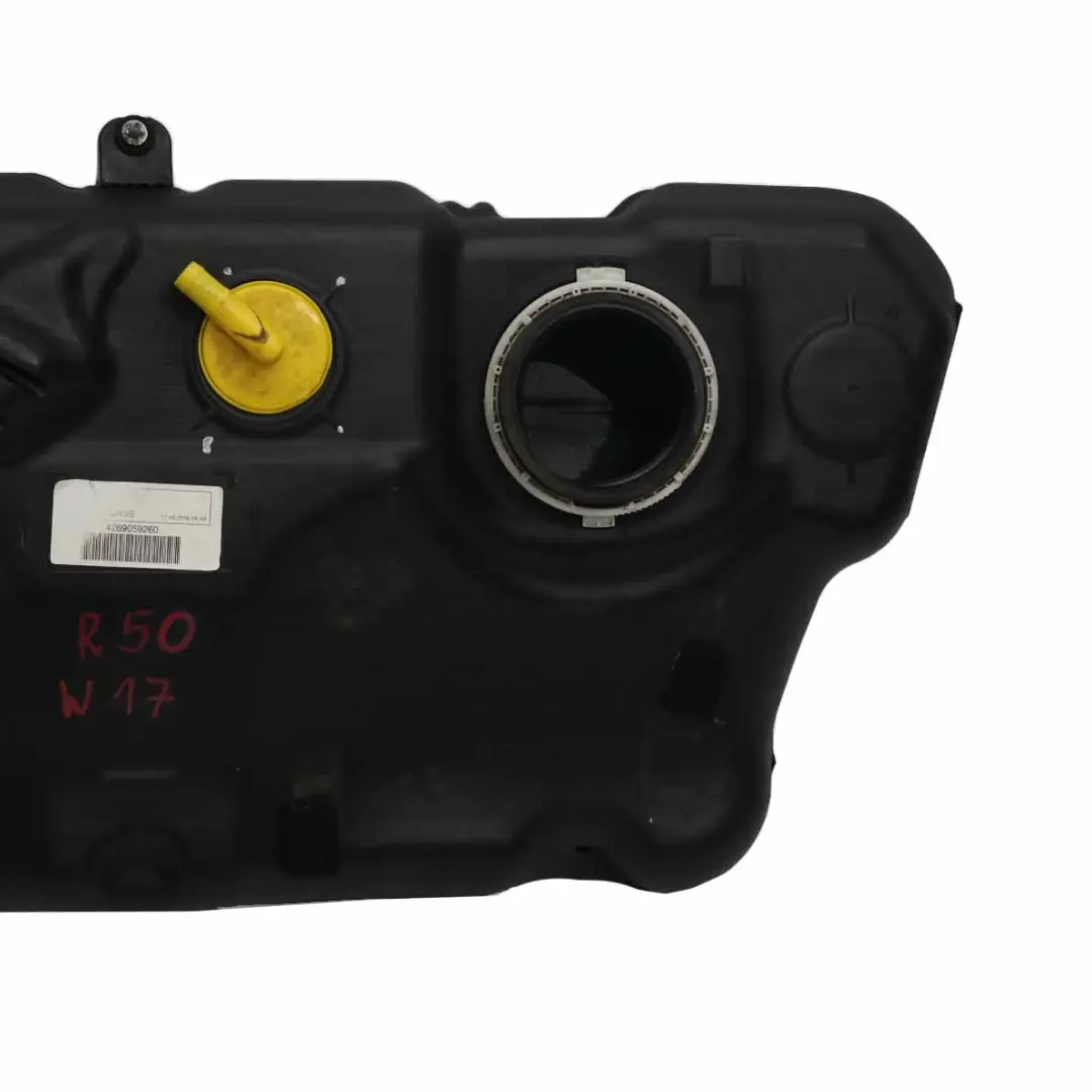W17 Depósito de combustible diesel desnudo para Mini One D R50 con número de pieza 6767310 Mini One D R50 W17 Depósito de combustible diesel desnudo - SKU 6767310 - Número de pieza 6767310
