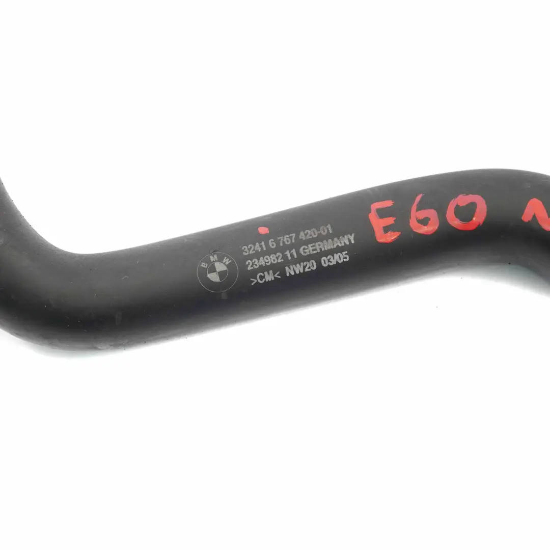 Przewód Wąż Układu Wspomagania do BMW E60 E61 o numerze 6767420 BMW E60 E61 Przewód Wąż Układu Wspomagania - SKU 6767420 - Numer Części 6767420