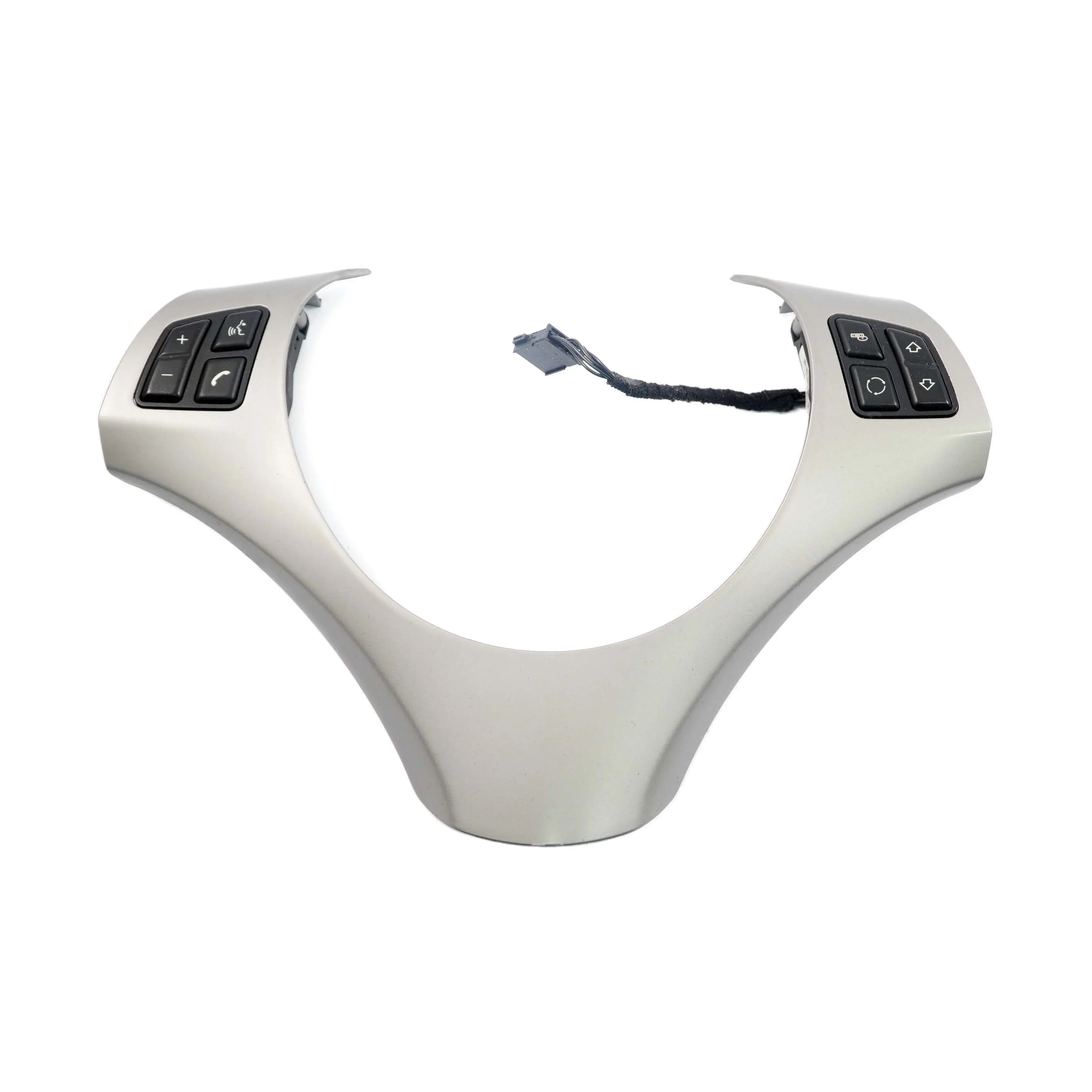 BMW E87 E90 Copertura Volante Multifunzione Argento