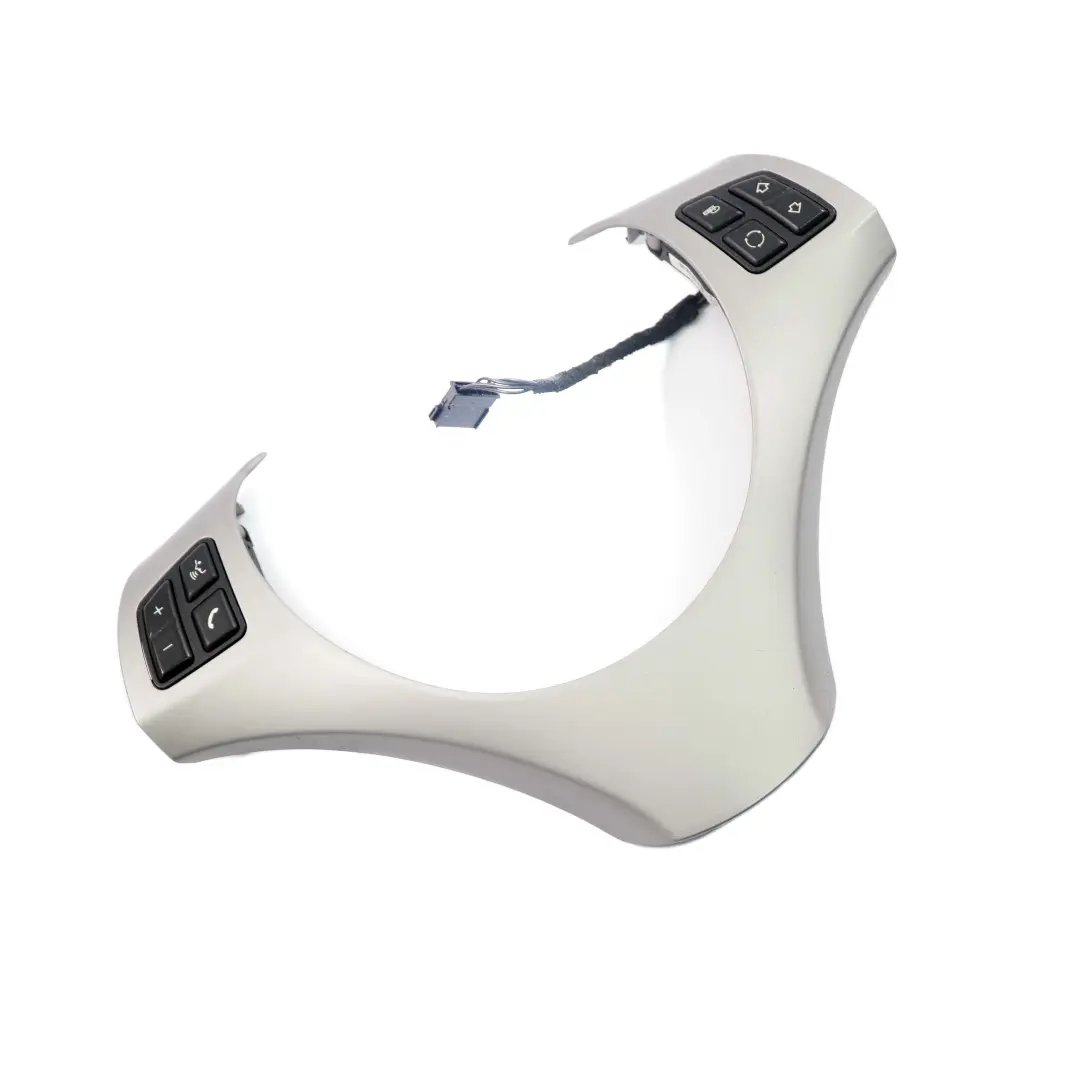 Abdeckung Lenkrad Multifunktion Silber für BMW 1 3 er E87 E90 mit Teilenummer 6767715 BMW 1 3 er E87 E90 Abdeckung Lenkrad Multifunktion Silber - SKU 6767715 - Teilenummer 6767715