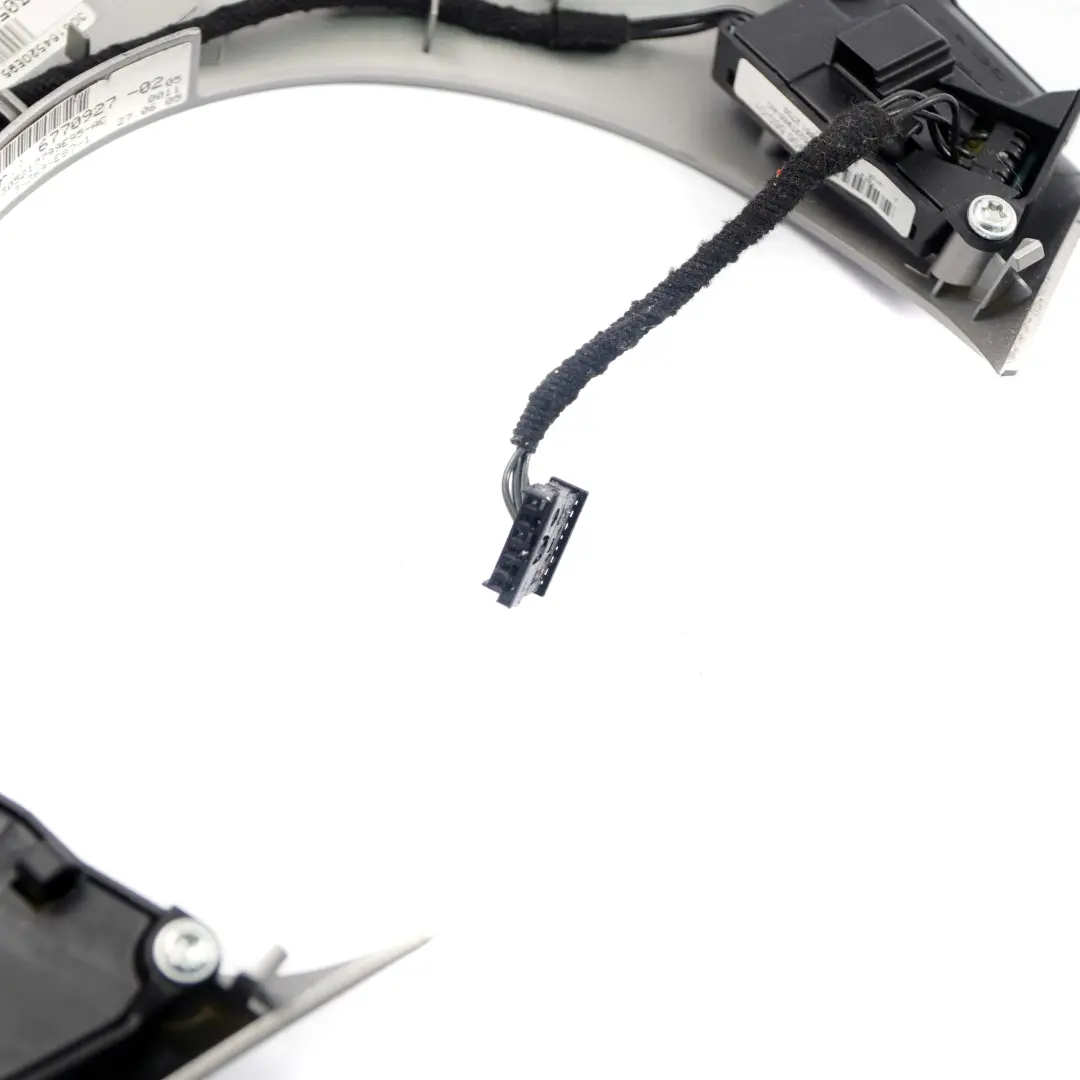 BMW E87 E90 Przełączniki ramka kierownicy srebrna - SKU 6767715 - Numer Części 6767715