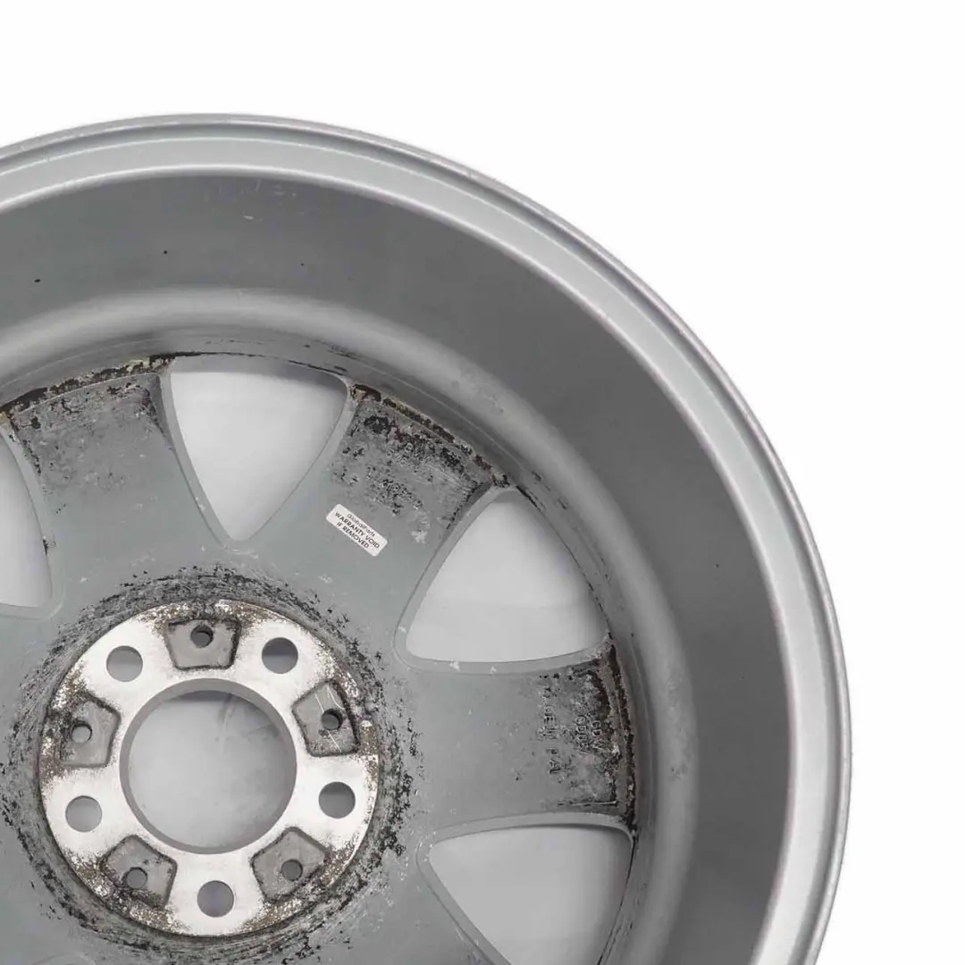 BMW E65 E66 Silver Wheel Alloy Rim 18" 8J ET:24 Spider Spoke 175 - SKU 6767828-4 - Part number 6767828