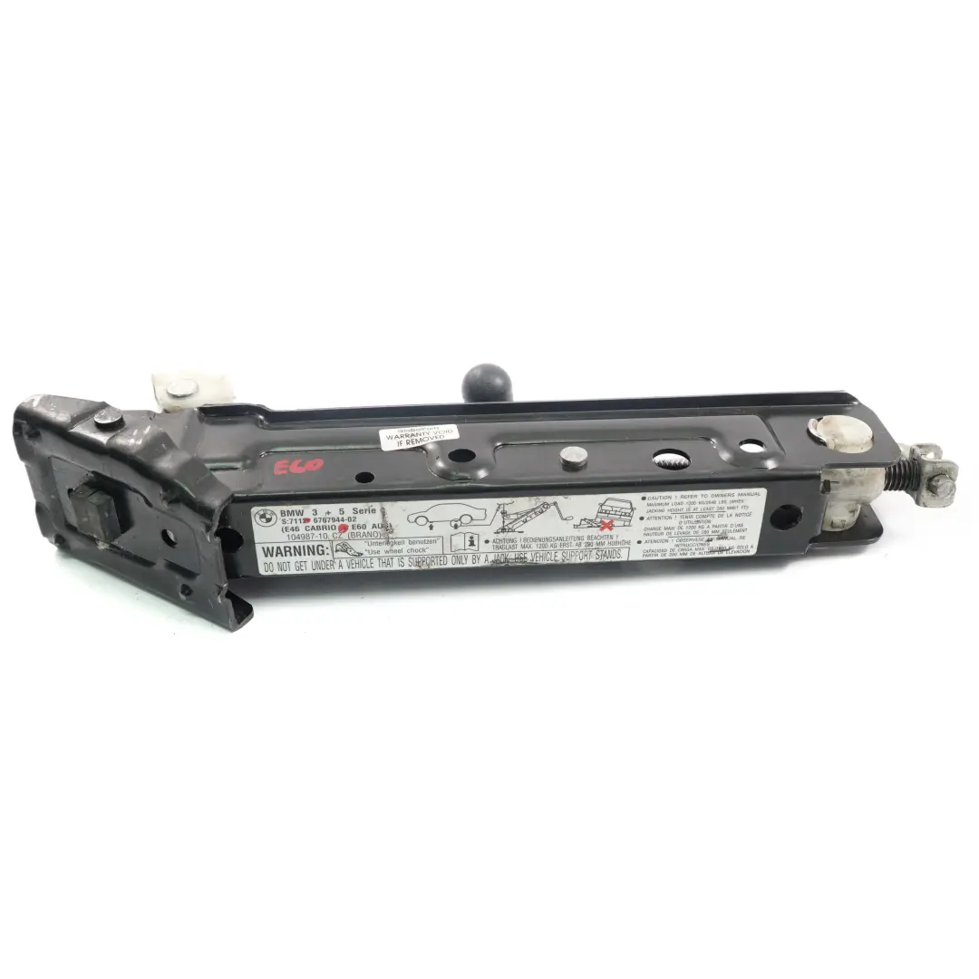 BMW E46 E60 E61 E63 Strumento Di Sollevamento Auto Articolato In Acciaio - SKU 6767944 - Numero di parte 6766621
