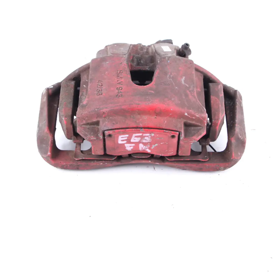N62N Front Right Brake Caliper Housing Carrier to BMW E60 E63 535d 550i 650i with Part number 6768068 BMW E60 E63 535d 550i 650i N62N Front Right Brake Caliper Housing Carrier - SKU 6768068 - Part number 6768068