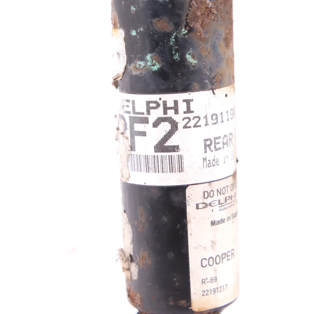 Strut Rear Left N/S Shock Absorber Suspension Unit to Mini R50 Spring with Part number 6768157 Mini R50 Spring Strut Rear Left N/S Shock Absorber Suspension Unit - SKU 6768157-1 - Part number 6768157