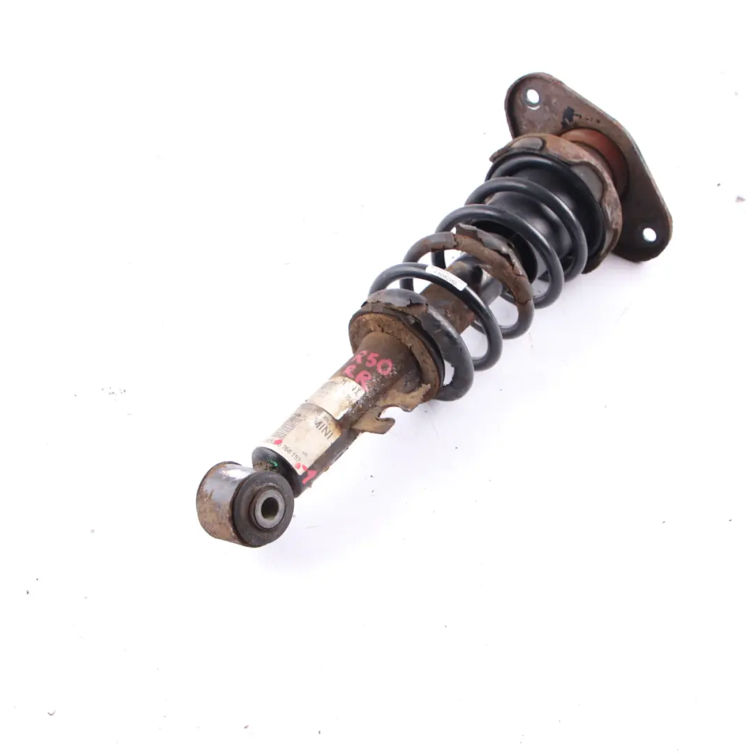 Strut Rear Left N/S Shock Absorber Suspension Unit to Mini R50 Spring with Part number 6768157 Mini R50 Spring Strut Rear Left N/S Shock Absorber Suspension Unit - SKU 6768157-1 - Part number 6768157