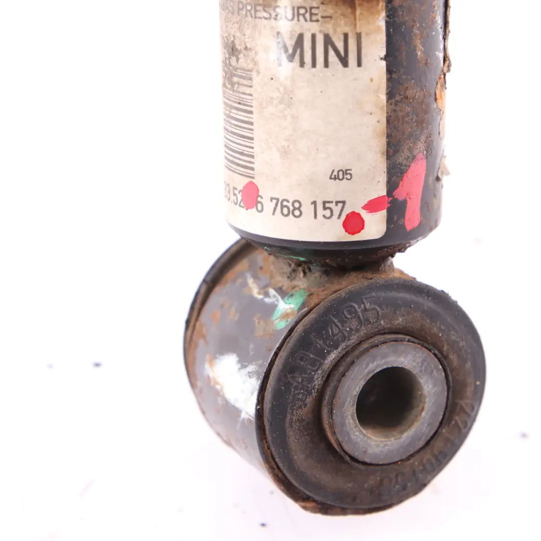 Strut Rear Left N/S Shock Absorber Suspension Unit to Mini R50 Spring with Part number 6768157 Mini R50 Spring Strut Rear Left N/S Shock Absorber Suspension Unit - SKU 6768157-1 - Part number 6768157