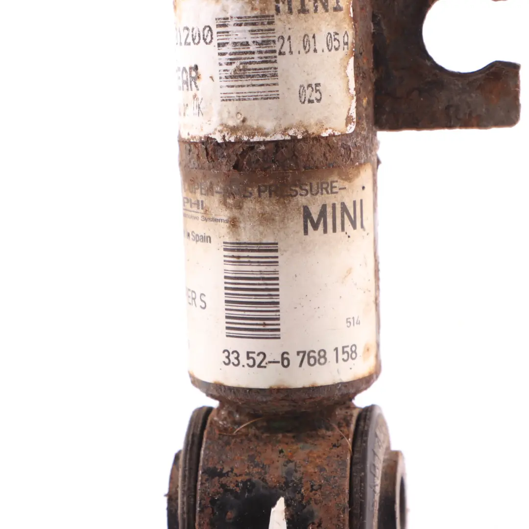 Trasero Derecho Amortiguador Muelle Strut Suspensión para Mini R53 Cooper S con número de pieza 6768158 Mini R53 Cooper S Trasero Derecho Amortiguador Muelle Strut Suspensión - SKU 6768158-1 - Número de pieza 6768158