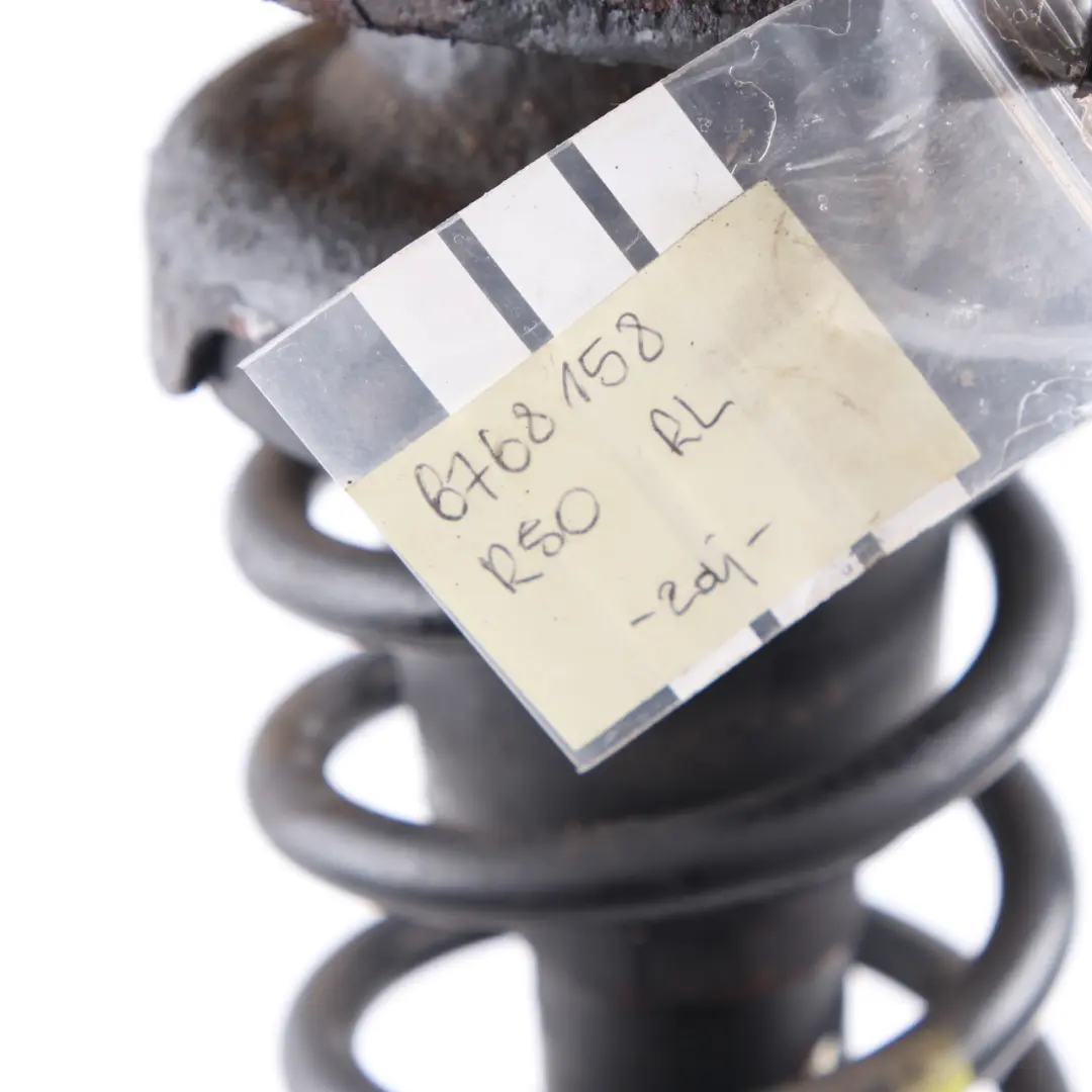 Amortisseur arrière gauche Suspension ressort et à jambe force pour Mini R50 à propos du numéro de pièce 6768158 Mini R50 Amortisseur arrière gauche Suspension ressort et à jambe force - SKU 6768158 - Numéro de pièce 6768158