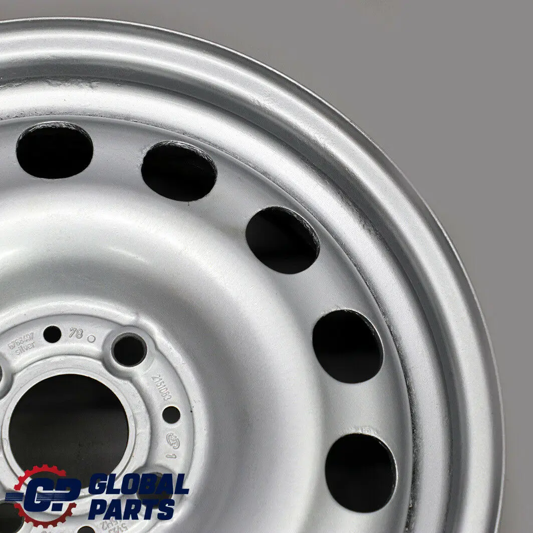 Mini Cooper One R50 R52 R55 R56 R57 R58 R59 15" Steel Wheel Rim Silver - SKU 6768497-1 - Part number 6768497