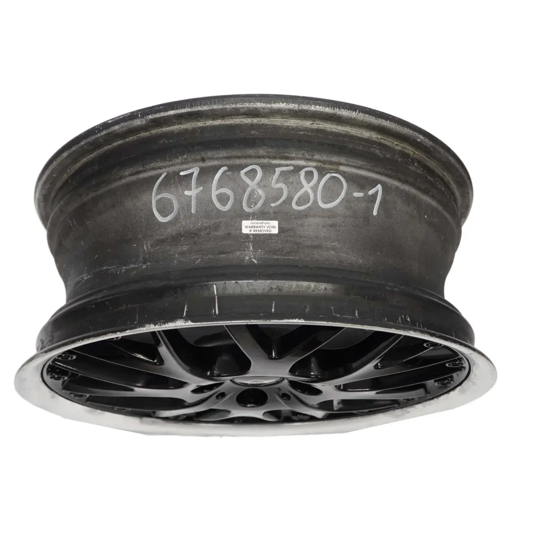 Nero Cerchio AlluMini o 17" 7J ET: 48 Cross Raggio per Mini Cooper One R50 R53 con numero di parte 6768580 Mini Cooper One R50 R53 Nero Cerchio AlluMini o 17" 7J ET: 48 Cross Raggio - SKU 6768580-1 - Numero di parte 6768580