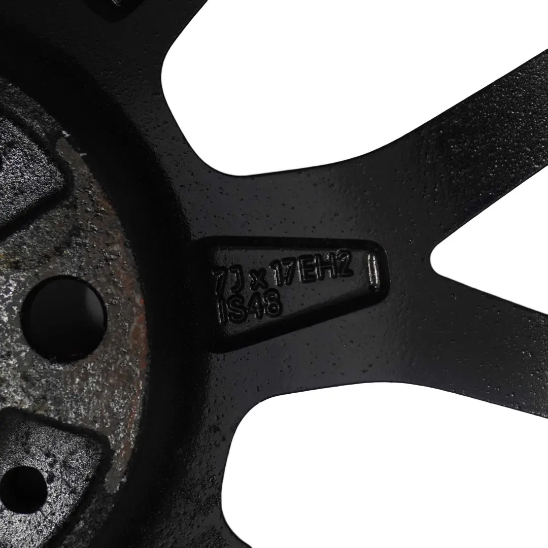 Alloy Rim 17" 7J ET:48 Cross Spoke to Mini Cooper One R50 R53 Black Wheel with Part number 6768580 Mini Cooper One R50 R53 Black Wheel Alloy Rim 17" 7J ET:48 Cross Spoke - SKU 6768580-1 - Part number 6768580