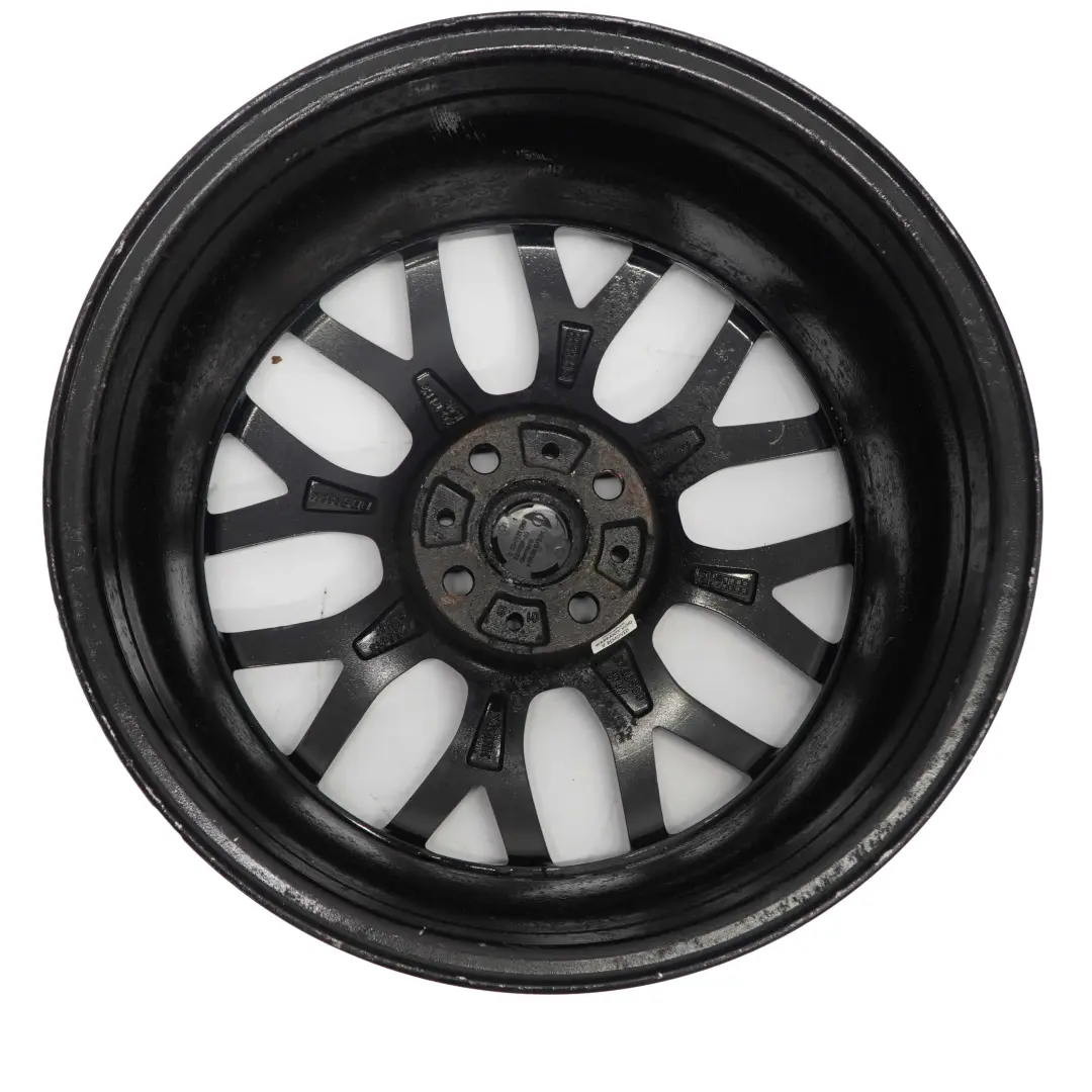 Schwarz Alu Felge 17" 7J ET:48 Cross Spoke für Mini Cooper One R50 R53 mit Teilenummer 6768580 Mini Cooper One R50 R53 Schwarz Alu Felge 17" 7J ET:48 Cross Spoke - SKU 6768580-1 - Teilenummer 6768580