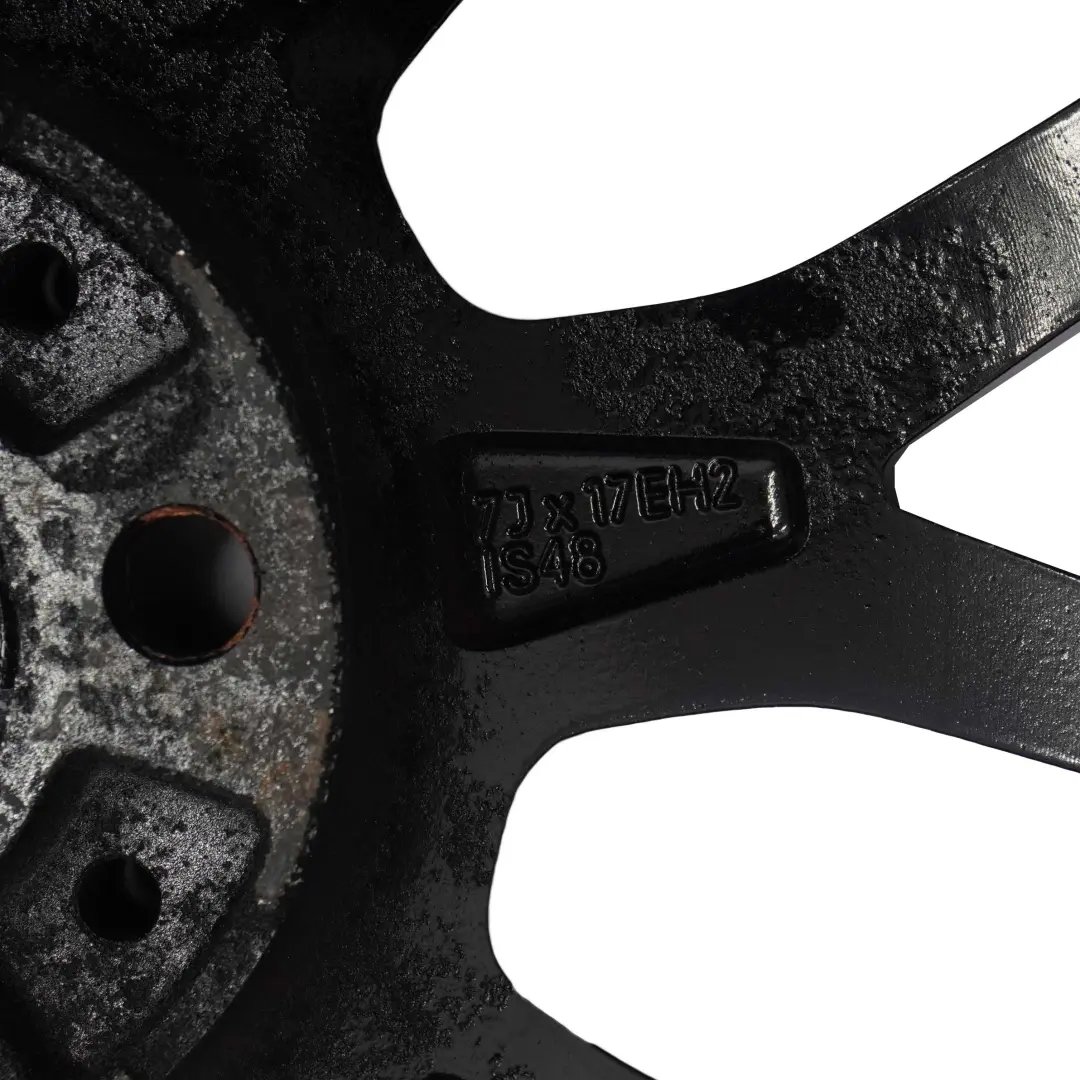 Mini Cooper One R50 R53 Black Wheel Alloy Rim 17" 7J ET:48 Cross Spoke - SKU 6768580-3 - Part number 6768580