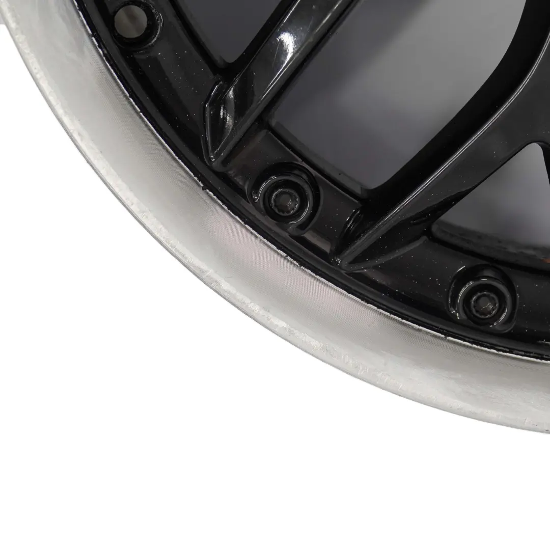 Alloy Rim 17" 7J ET:48 Cross Spoke to Mini Cooper One R50 R53 Black Wheel with Part number 6768580 Mini Cooper One R50 R53 Black Wheel Alloy Rim 17" 7J ET:48 Cross Spoke - SKU 6768580-3 - Part number 6768580