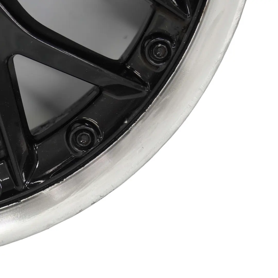 Alloy Rim 17" 7J ET:48 Cross Spoke to Mini Cooper One R50 R53 Black Wheel with Part number 6768580 Mini Cooper One R50 R53 Black Wheel Alloy Rim 17" 7J ET:48 Cross Spoke - SKU 6768580-2 - Part number 6768580