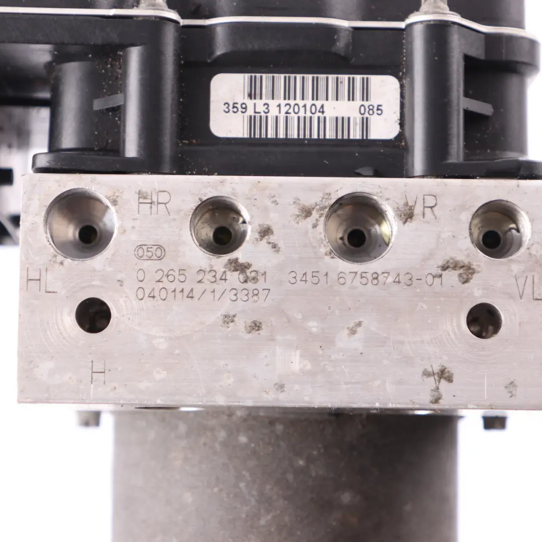 Brake Pump BMW E60 E61 E63 DSC ABS Hydraulic Control Unit Module 6768616 to with Part number 6768614 Brake Pump BMW E60 E61 E63 DSC ABS Hydraulic Control Unit Module 6768616 - SKU 6768614 - Part number 6768614