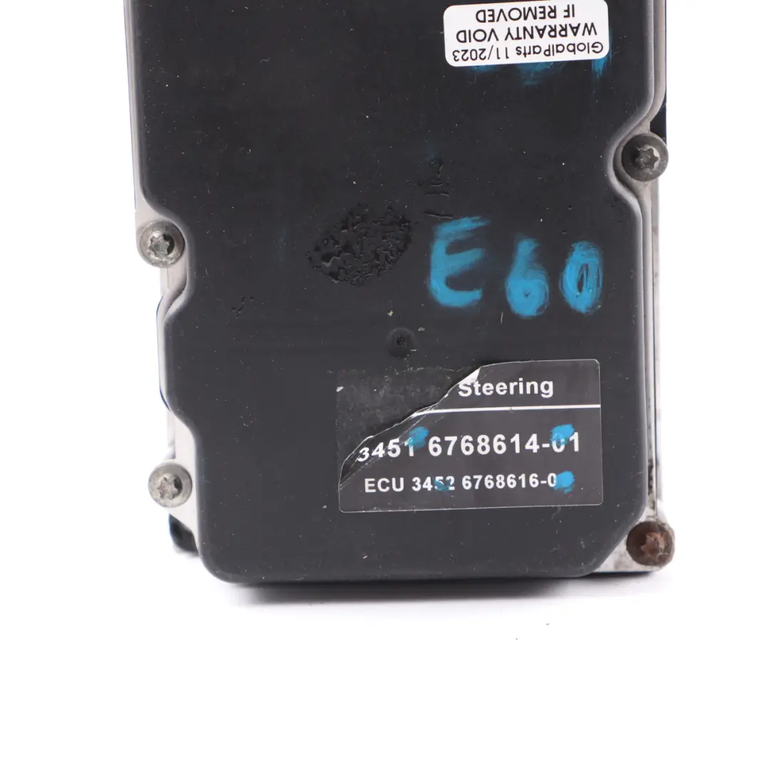 Brake Pump BMW E60 E61 E63 DSC ABS Hydraulic Control Unit Module 6768616 to with Part number 6768614 Brake Pump BMW E60 E61 E63 DSC ABS Hydraulic Control Unit Module 6768616 - SKU 6768614 - Part number 6768614