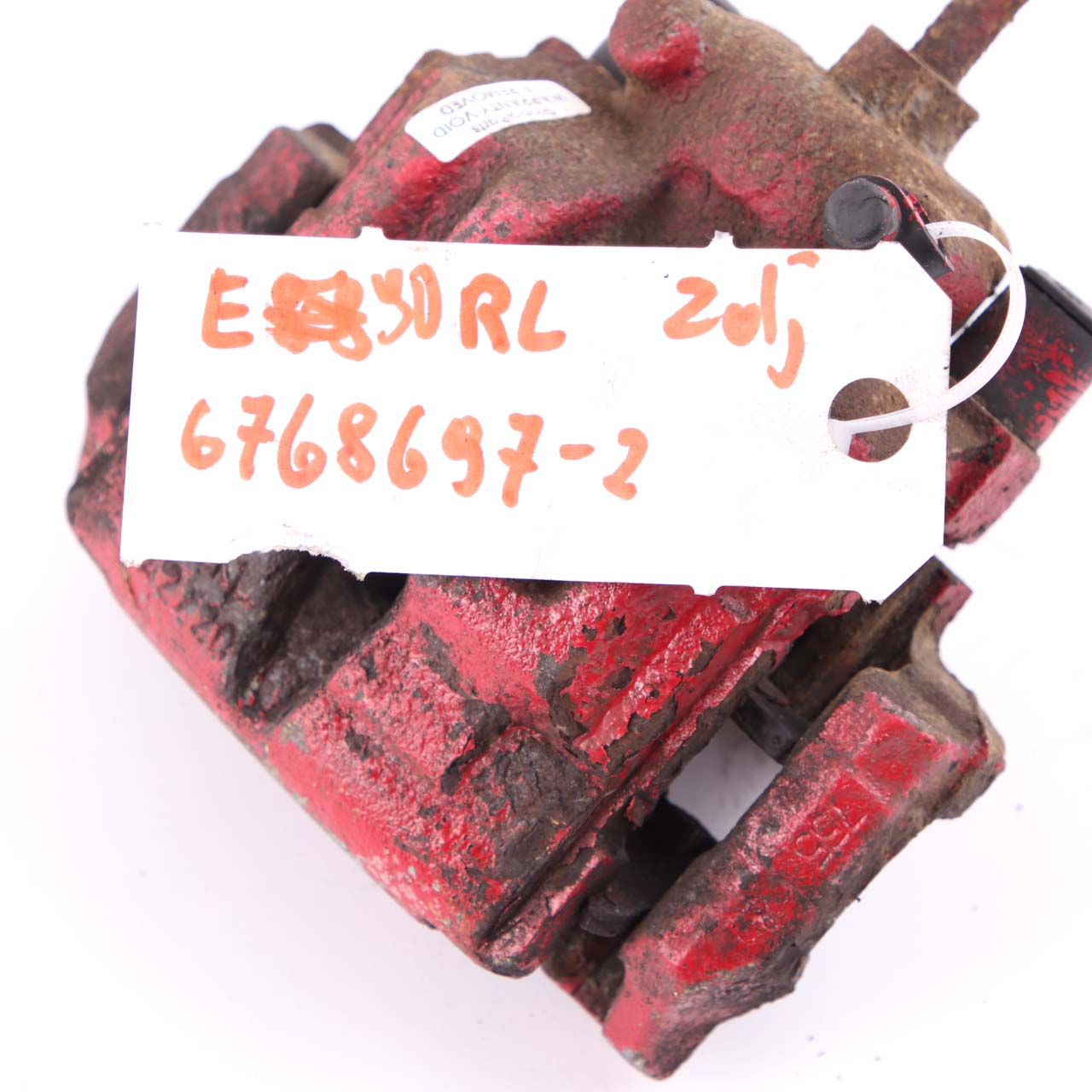 thumbnail image 2 of Genuine BMW E87 E90 E91 Rear Right Brake Caliper Carrier – OEM 34216768698 (Used) 2 of 3