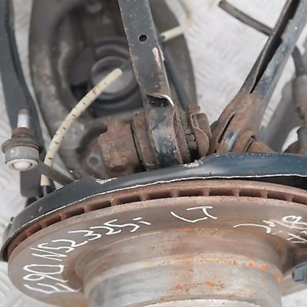 N52 218PS Set Bremsscheibe Bremssattelgehäuse links hinten für BMW 3 er E90 325i mit Teilenummer 6768698 BMW 3 er E90 325i N52 218PS Set Bremsscheibe Bremssattelgehäuse links hinten - SKU 6768697 - Teilenummer 6768698