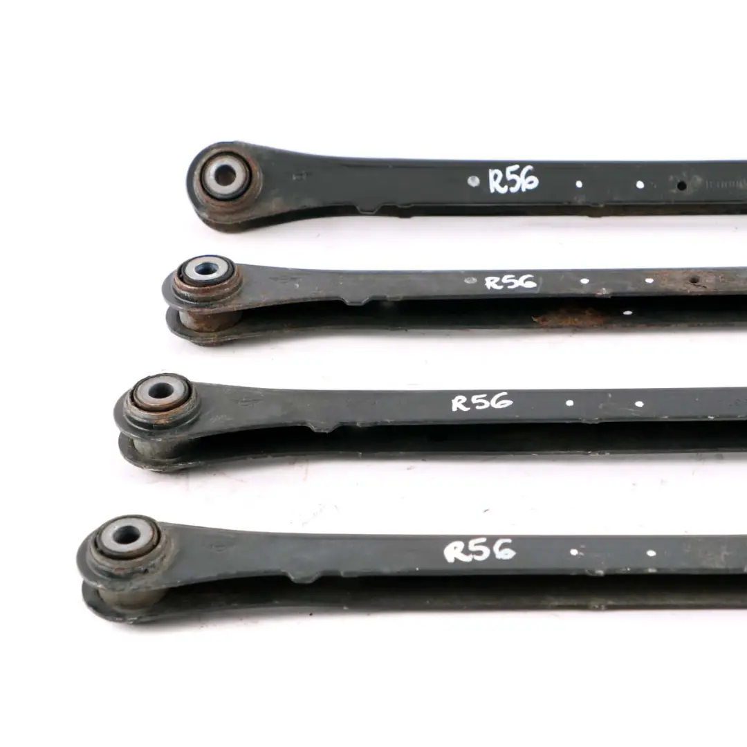 Juego de balancines brazo superior inferior del eje trasero para MINI Cooper R50 R56 con número de pieza 6768724/6768726 MINI Cooper R50 R56 Juego de balancines brazo superior inferior del eje trasero - SKU 6768724/6768726 - Número de pieza 6768724/6768726